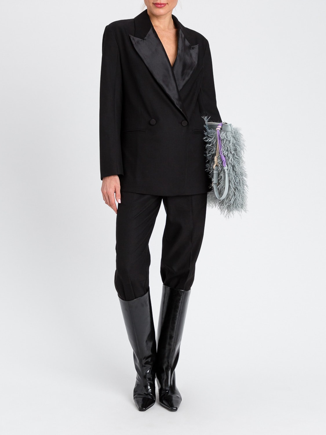 TWINSET ACTITUDE VESTE: Veste femme Twinset Actitude, Noir - Img 2