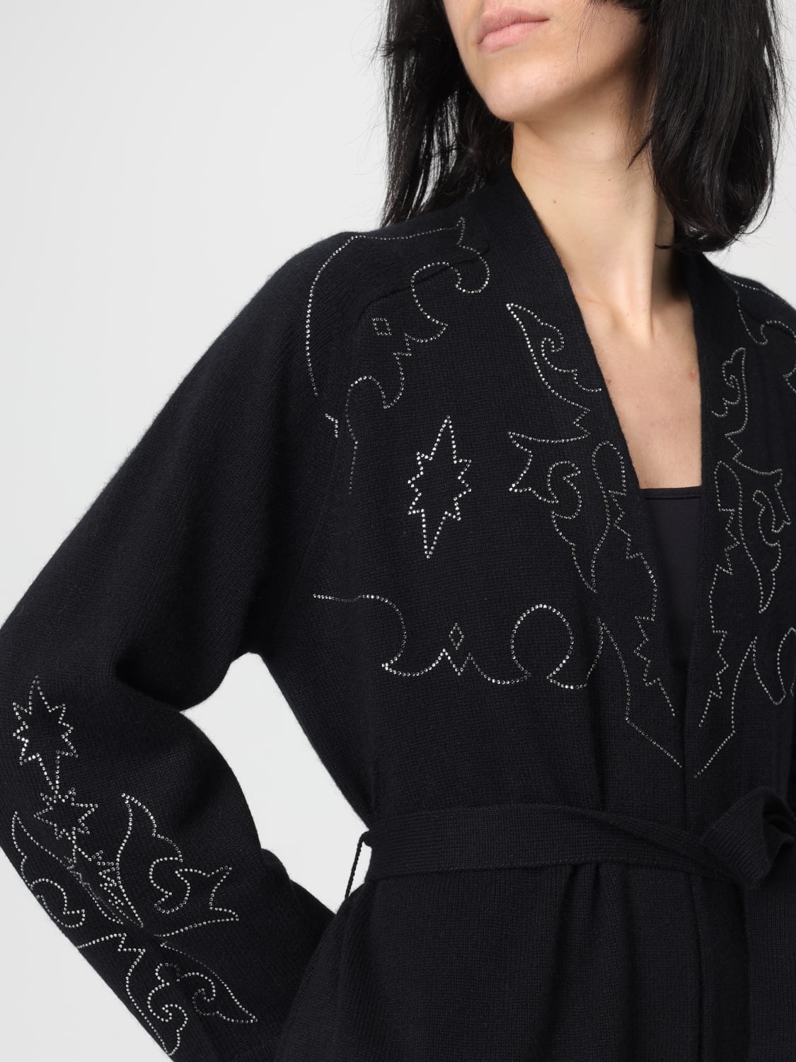 ZADIG & VOLTAIRE PULL: Cardigan femme Zadig & Voltaire, Noir - Img 4