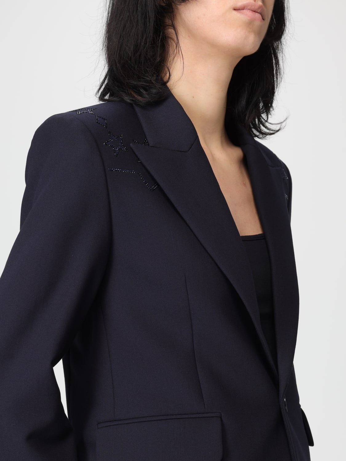 ZADIG & VOLTAIRE JACKET: Blazer woman Zadig & Voltaire, Blue - Img 4