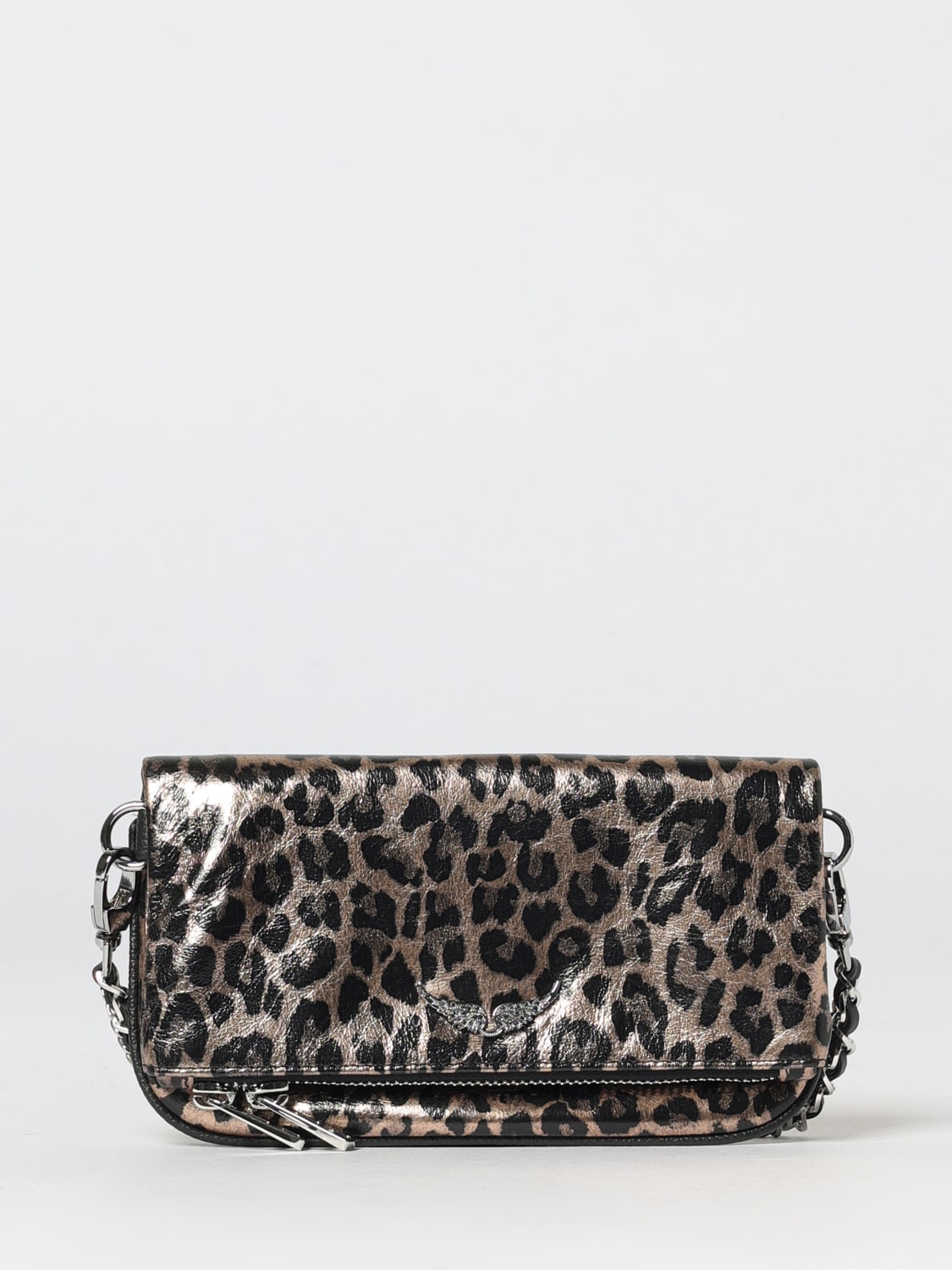 ZADIG & VOLTAIRE CROSSBODY BAG: Crossbody bag woman Zadig & Voltaire, Silver - Img 1