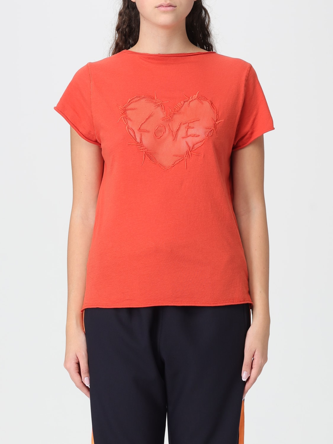 ZADIG & VOLTAIRE T-SHIRT: T-shirt damen Zadig & Voltaire, Orange - Img 1