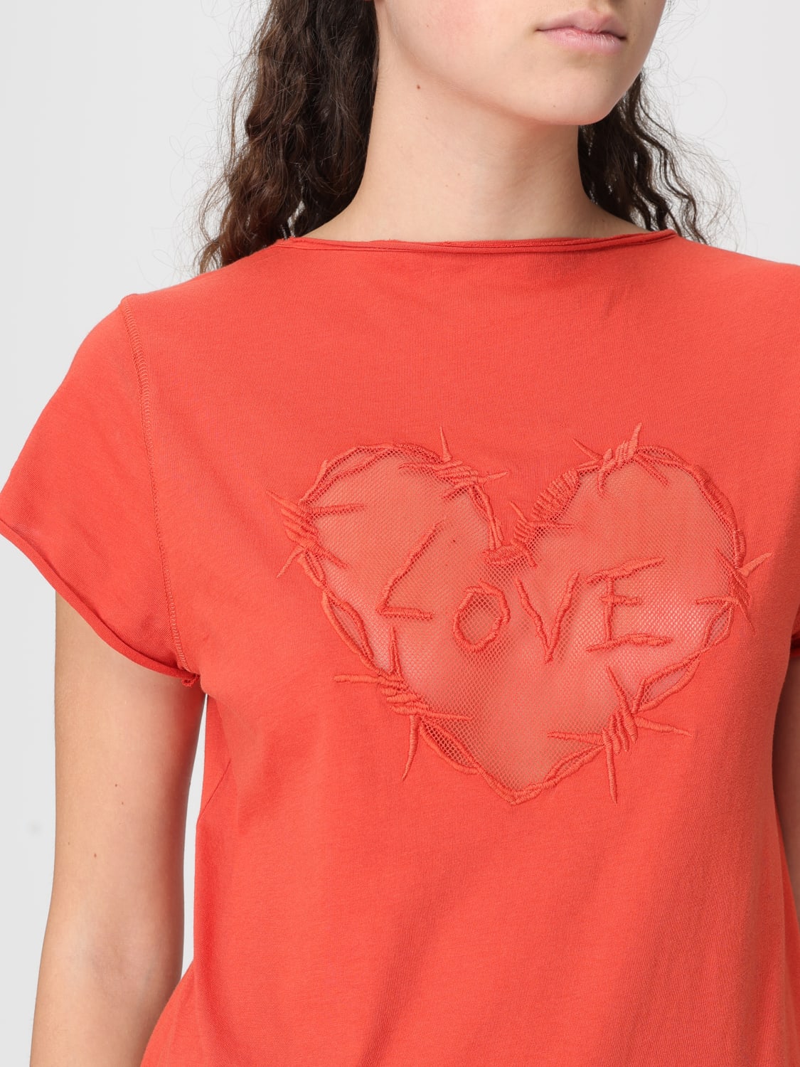 ZADIG & VOLTAIRE T-SHIRT: T-shirt damen Zadig & Voltaire, Orange - Img 3