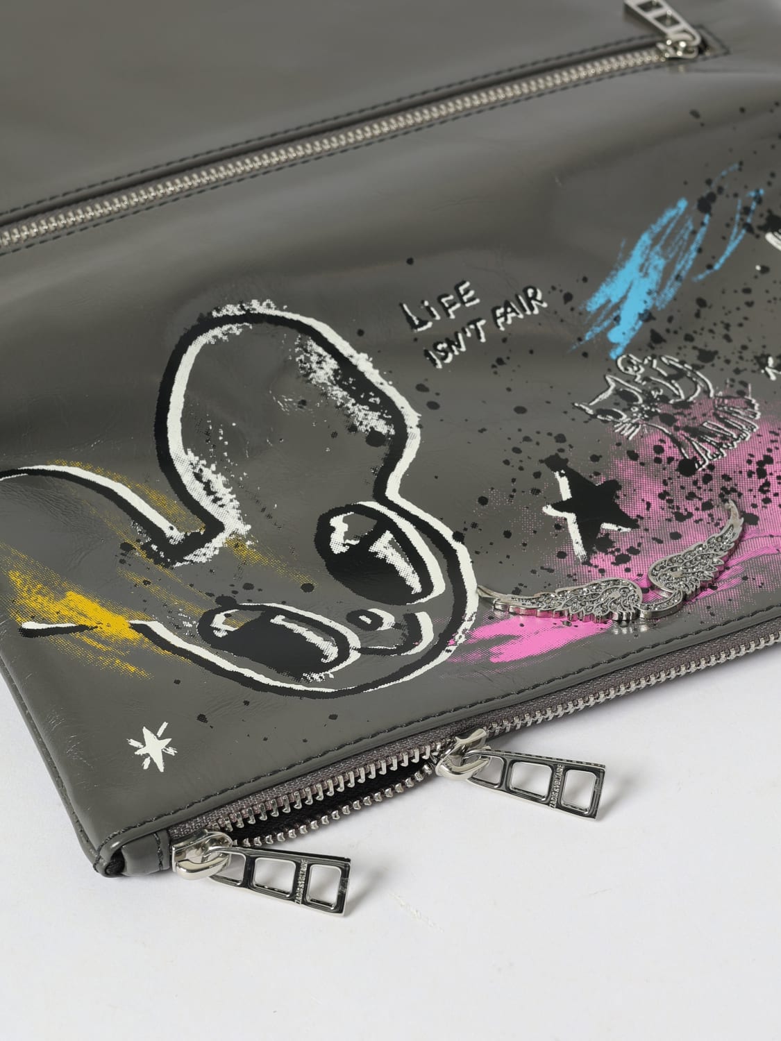 ZADIG & VOLTAIRE CROSSBODY BAG: Crossbody bag woman Zadig & Voltaire, Grey - Img 3