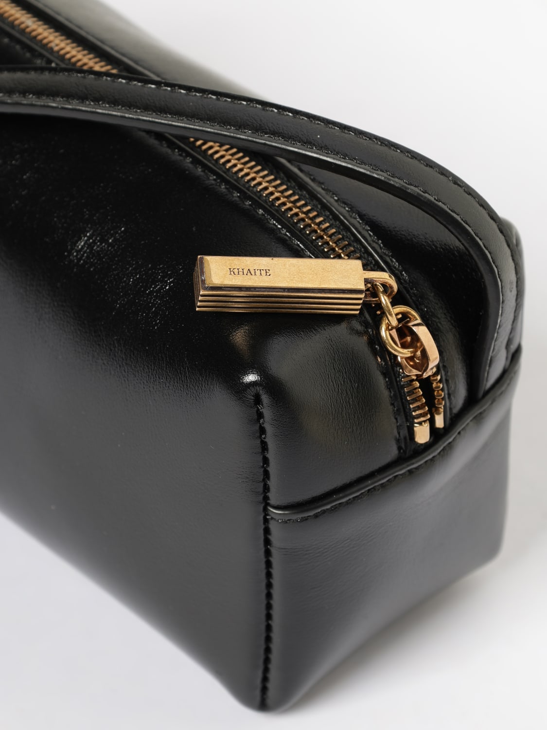 KHAITE BORSA A SPALLA: Borsa a spalla donna Khaite, Nero - Img 4