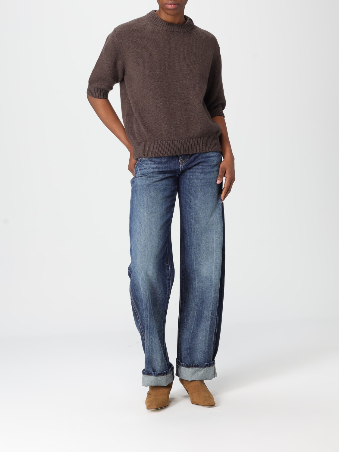 KHAITE JEANS: Jeans woman Khaite, Blue - Img 2