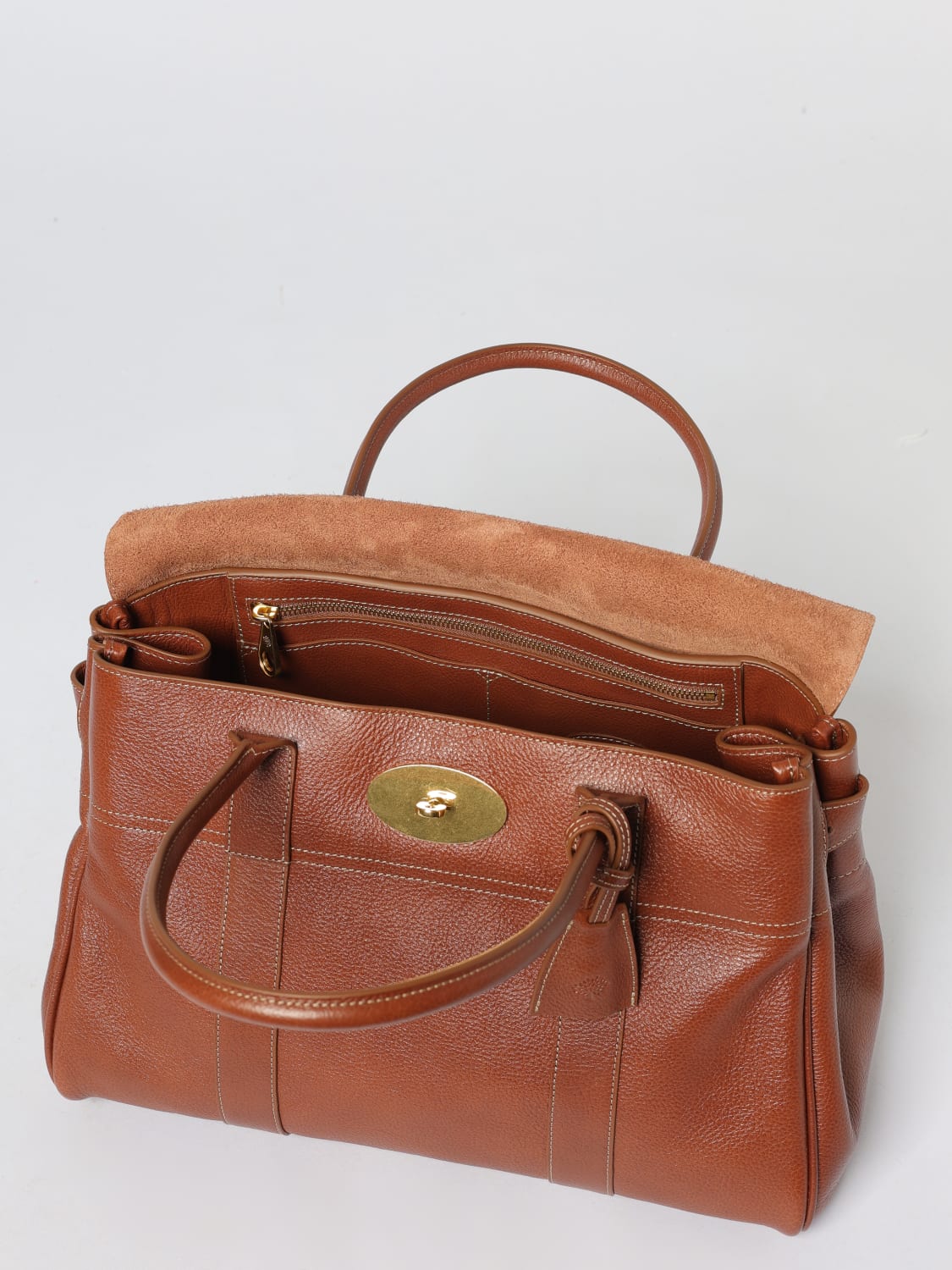 MULBERRY CROSSBODY BAG: Crossbody bag woman Mulberry, Brown - Img 3