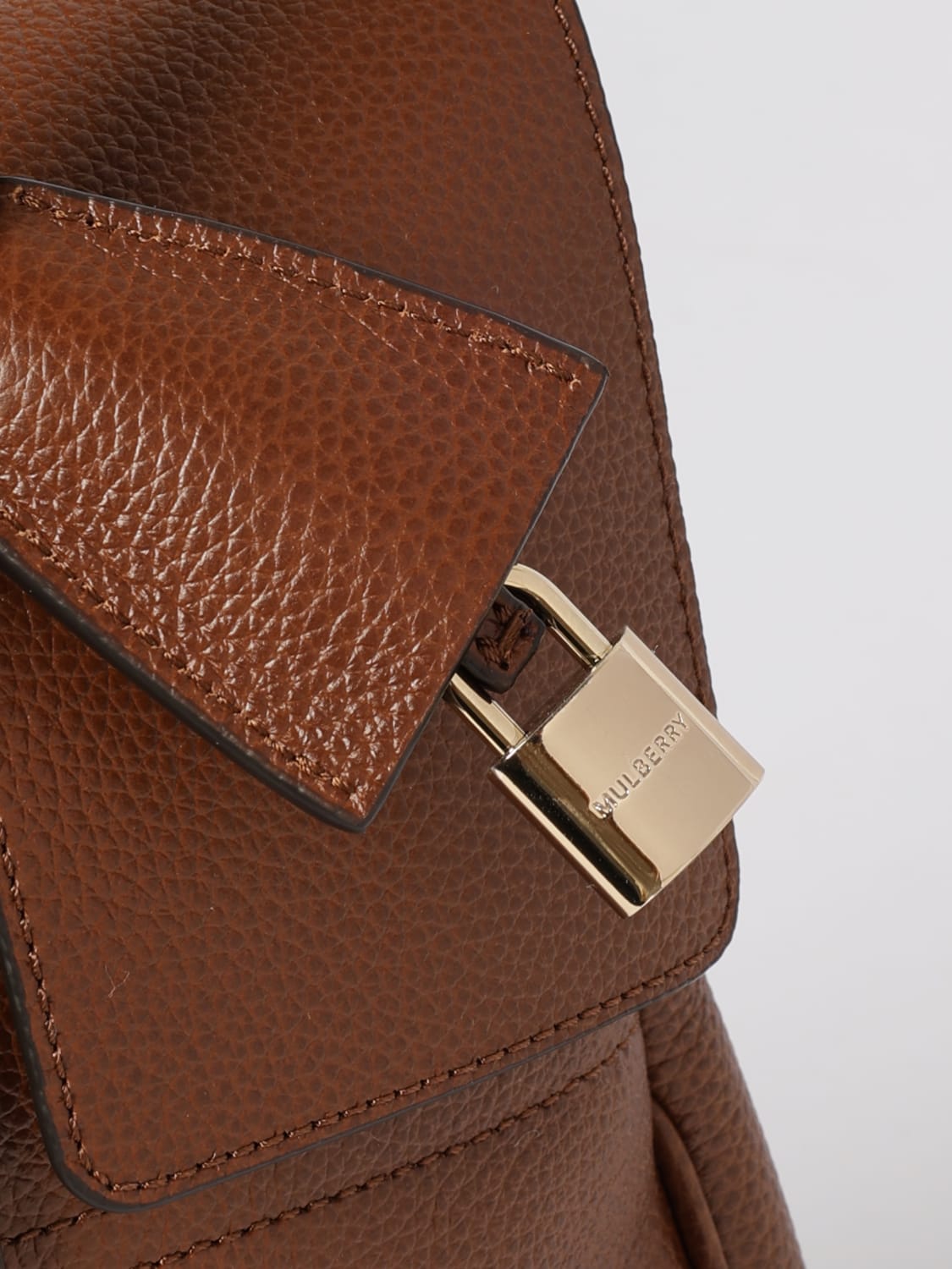 MULBERRY CROSSBODY BAG: Crossbody bag woman Mulberry, Brown - Img 3