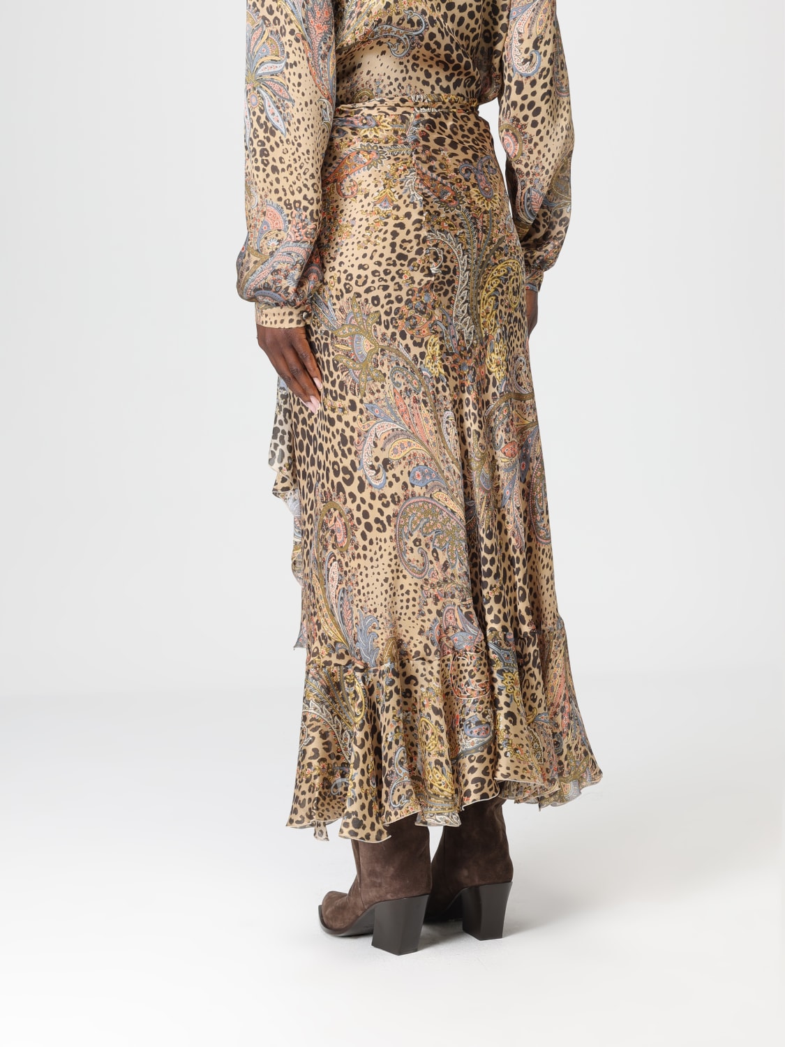 ETRO ROCK: Rock damen Etro, Braun - Img 3