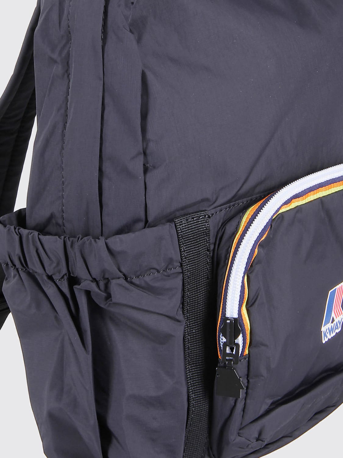 K-WAY BACKPACK: Shoulder bag woman K-way, Black - Img 3