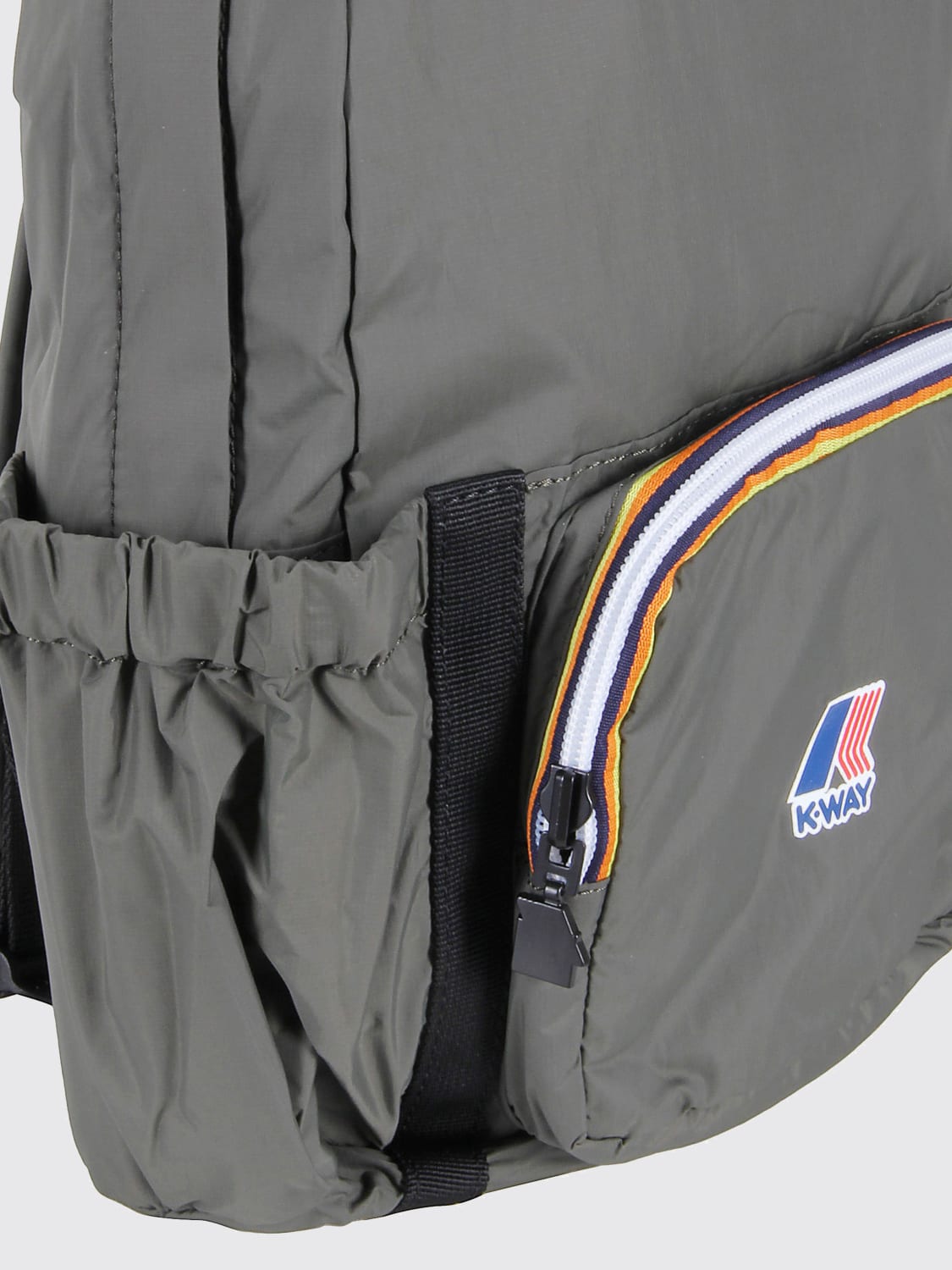 K-WAY BACKPACK: Shoulder bag woman K-way, Military - Img 3