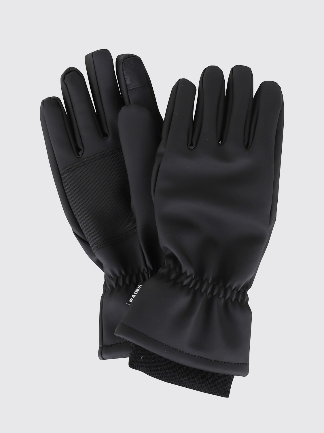 RAINS GLOVES: Gloves men Rains, Black - Img 1