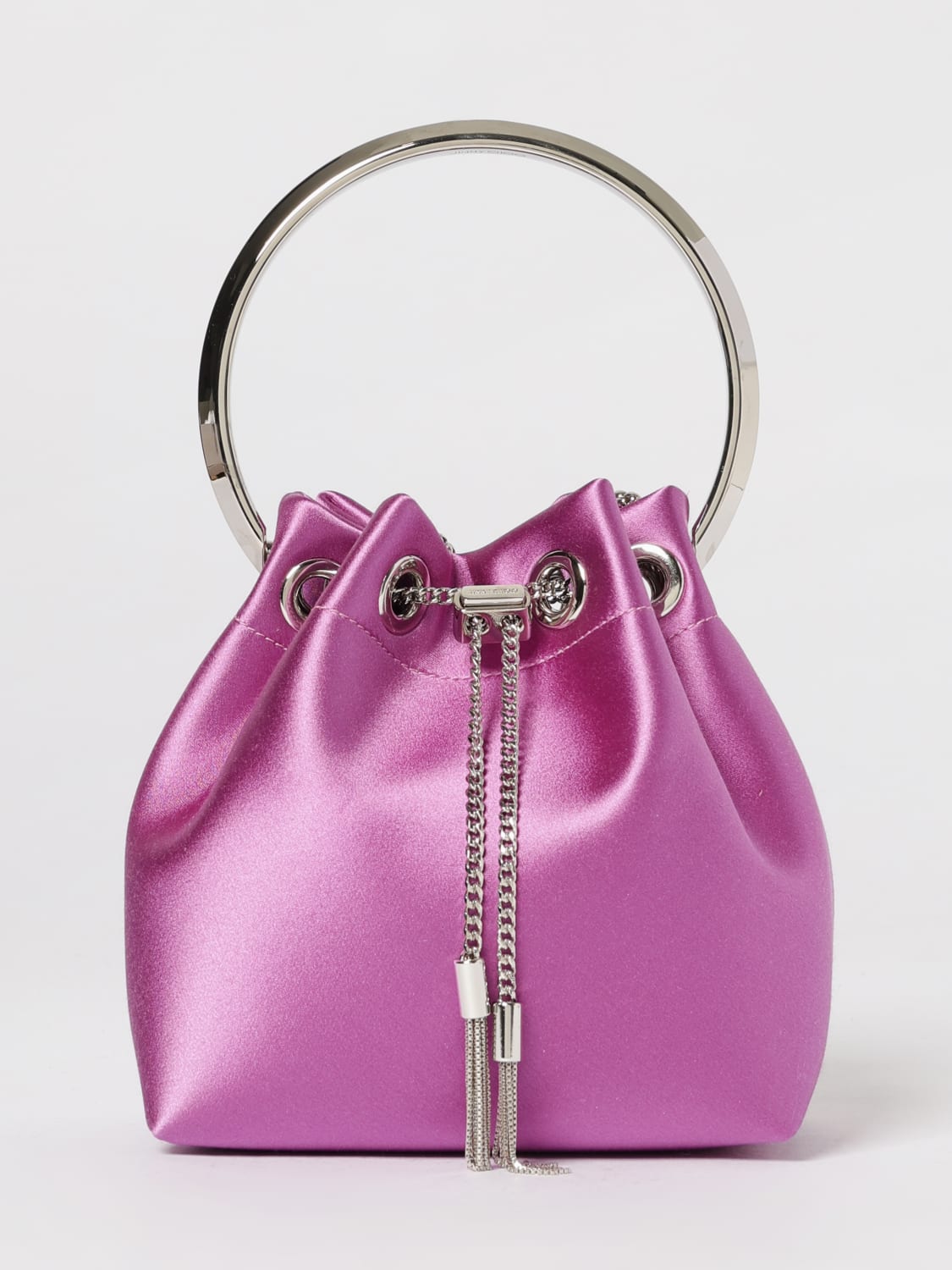 JIMMY CHOO SHOULDER BAG: Shoulder bag woman Jimmy Choo, Violet - Img 1