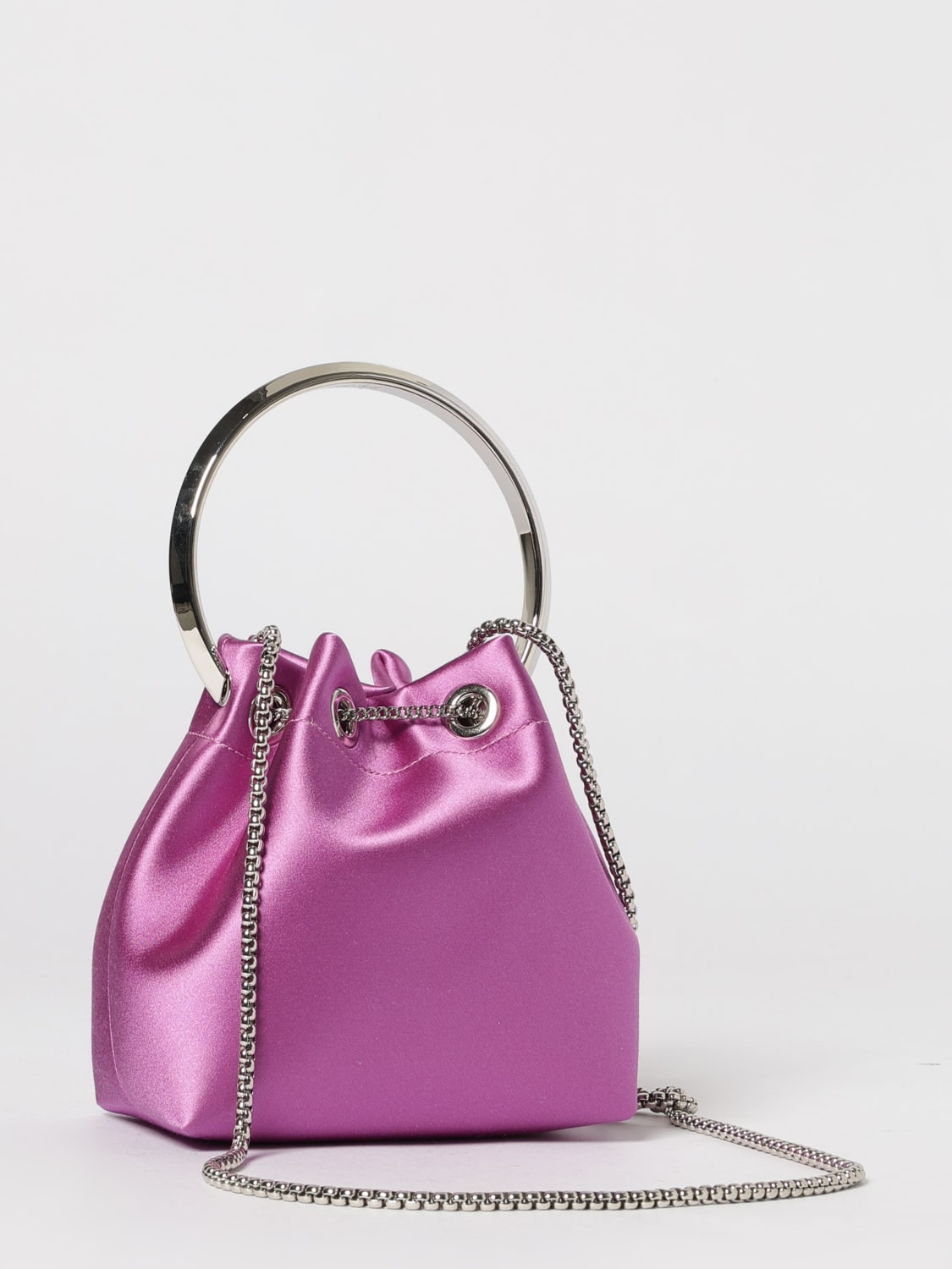 JIMMY CHOO SHOULDER BAG: Shoulder bag woman Jimmy Choo, Violet - Img 2