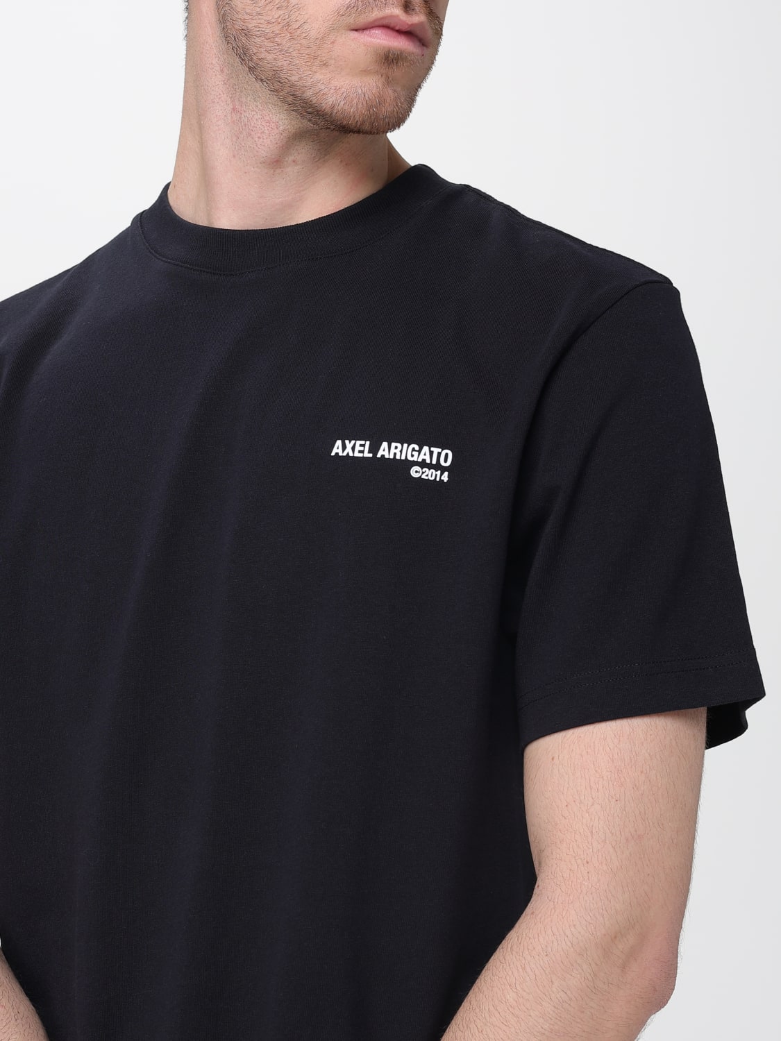 AXEL ARIGATO T-SHIRT: T-shirt men Axel Arigato, Black - Img 3