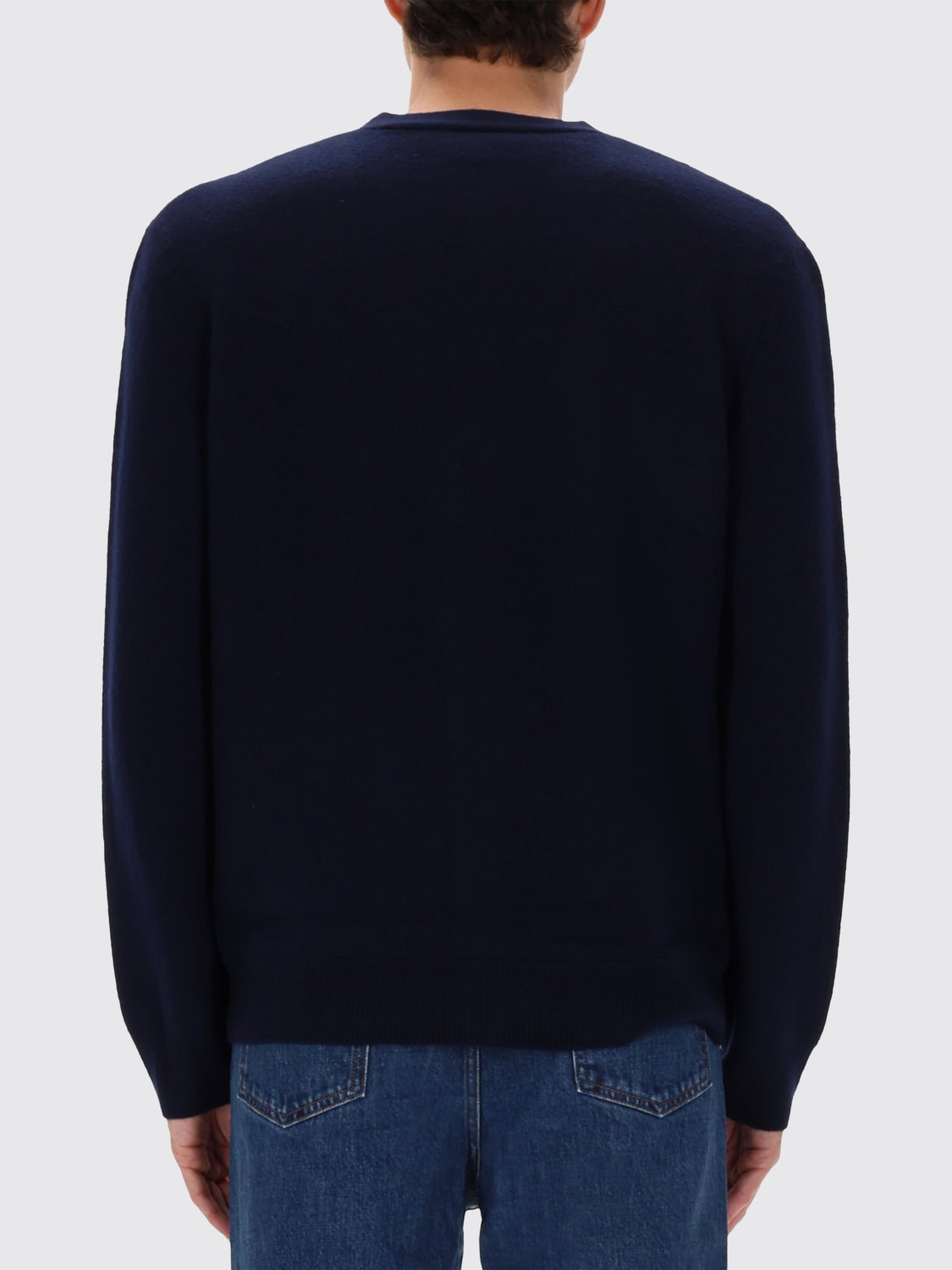 A.P.C. SWEATER: Sweater men A.P.C., Blue - Img 3