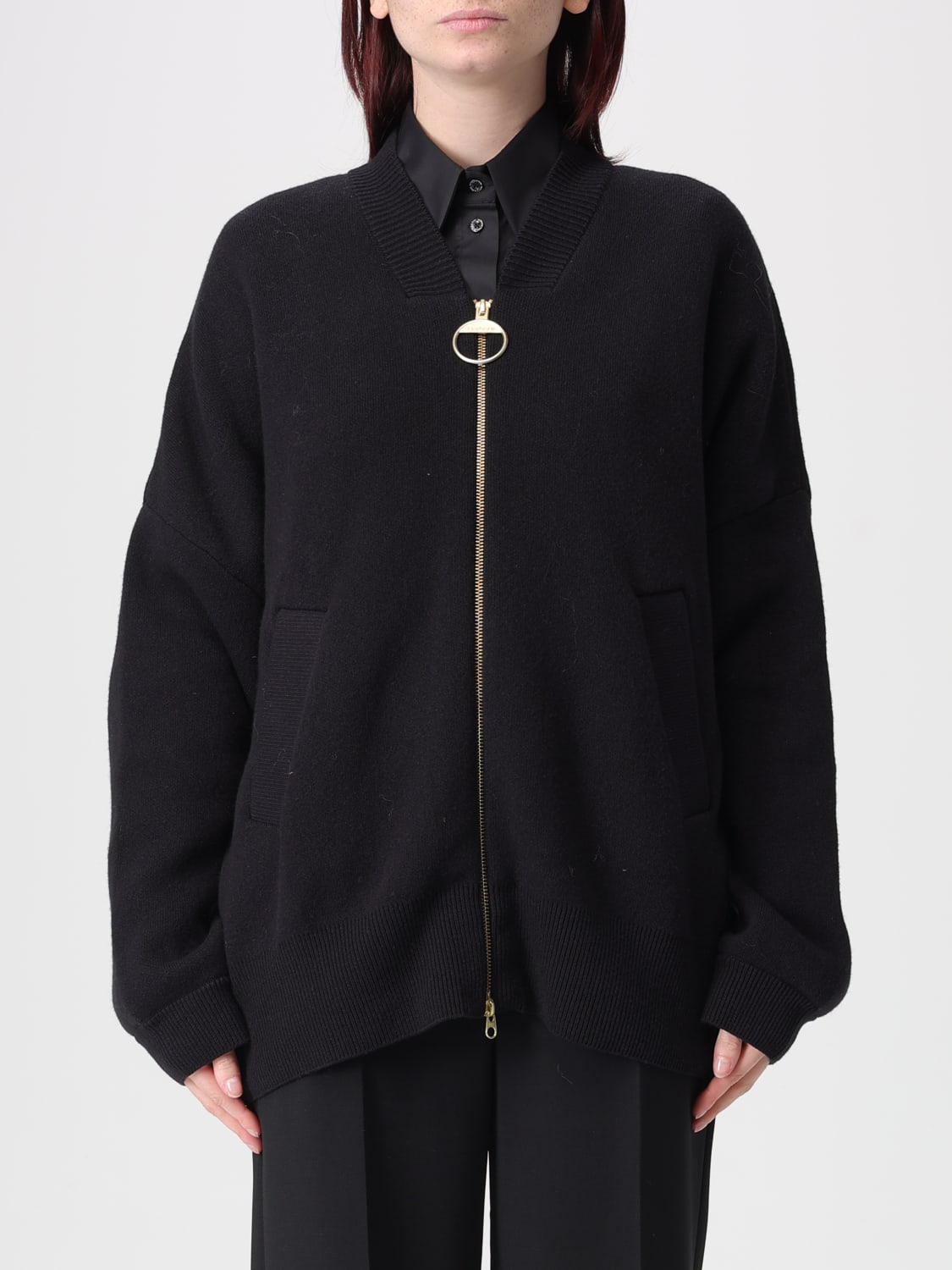 BARBOUR BLAZER: Blazer woman Barbour, Black - Img 1