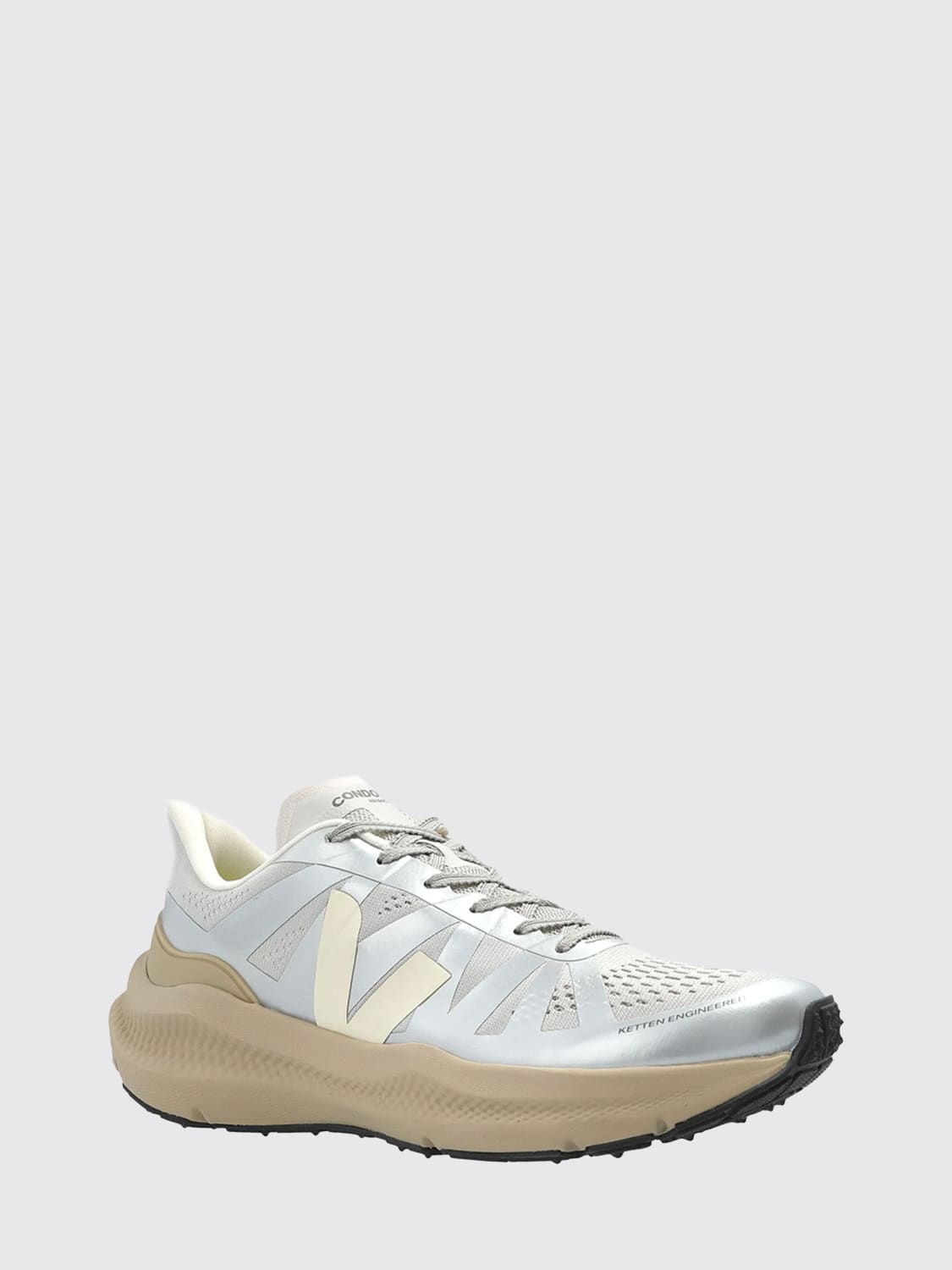 VEJA ZAPATILLAS: Zapatos mujer Veja, Plata - Img 2