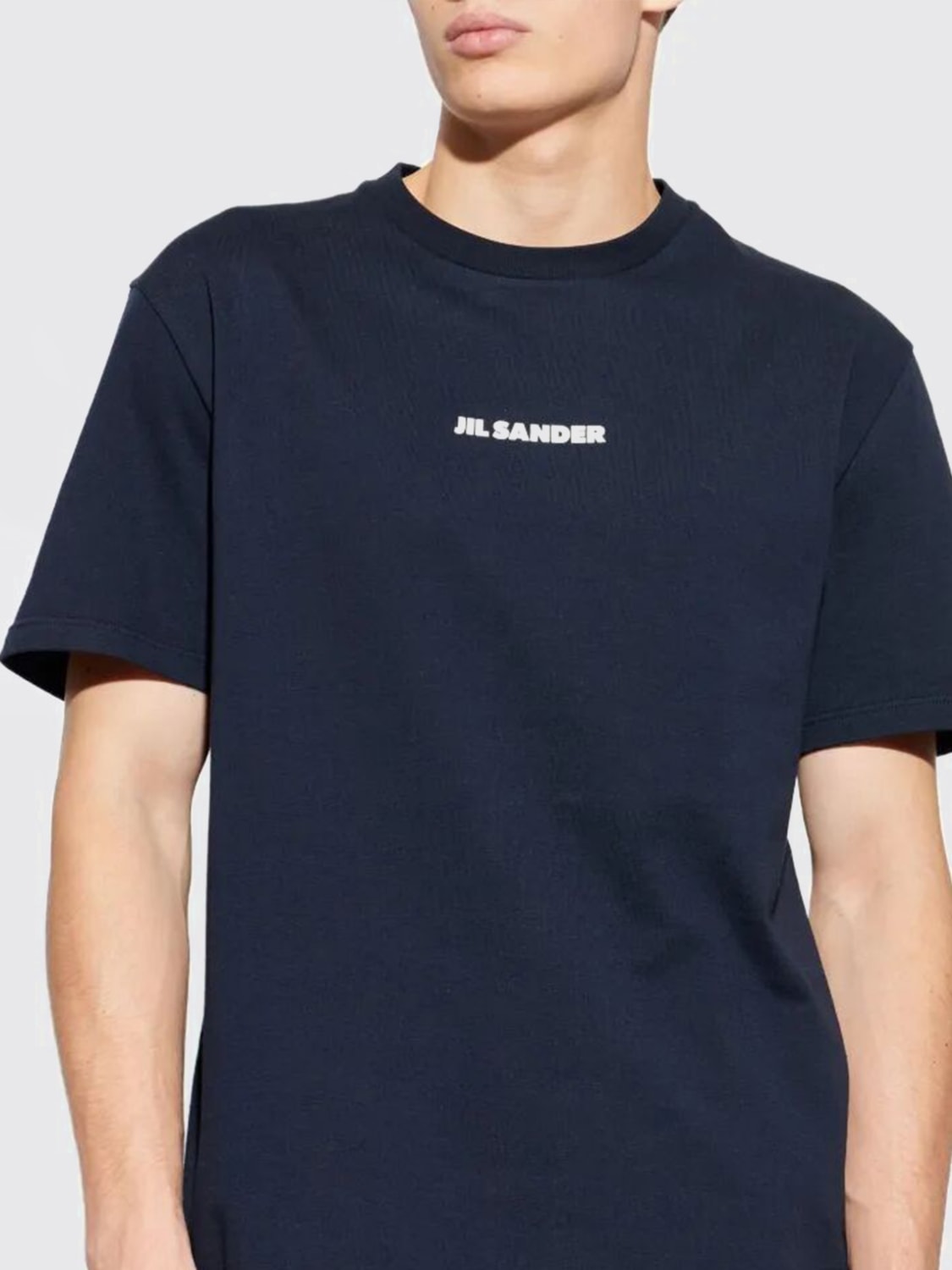 JIL SANDER T-SHIRT: T-shirt men Jil Sander, Navy - Img 4
