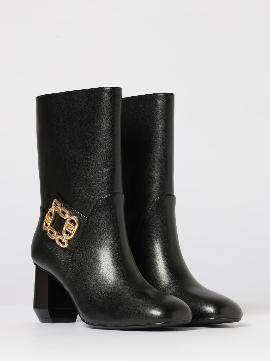 LIU JO FLAT ANKLE BOOT: Flat ankle boot woman Liu Jo, Black - Img 2