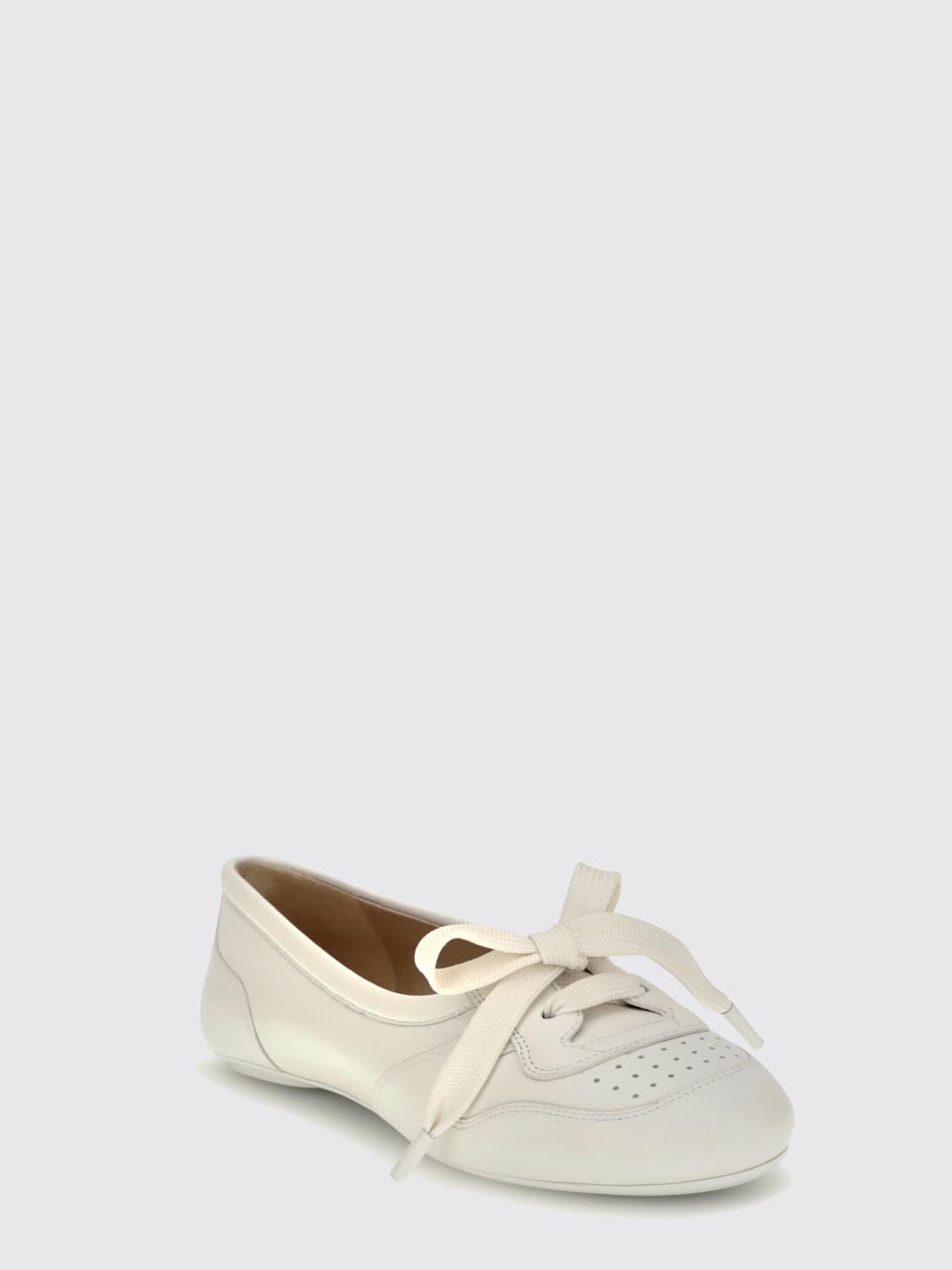 GIANVITO ROSSI BALLET FLAT: Shoes woman Gianvito Rossi, White - Img 2