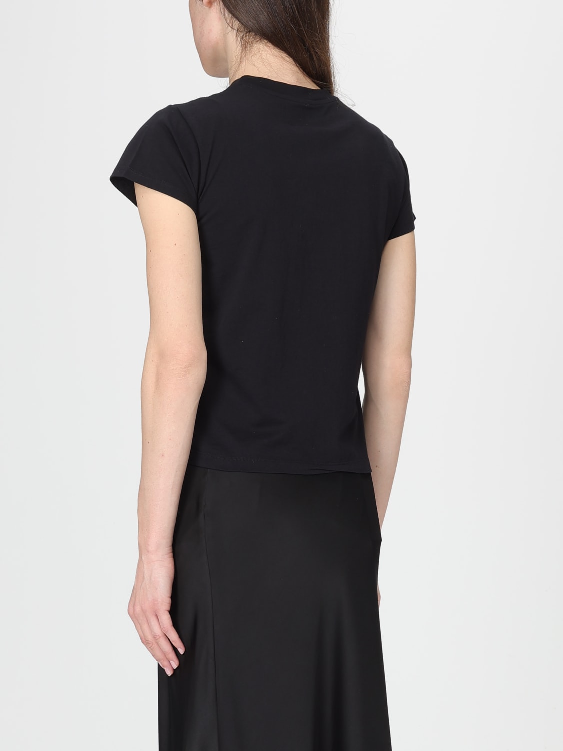 MM6 MAISON MARGIELA T-SHIRT: T-shirt woman Mm6 Maison Margiela, Black - Img 2