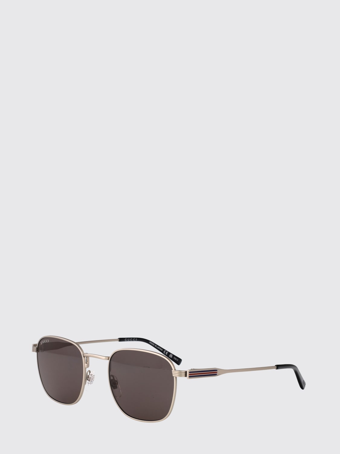 GUCCI SUNGLASSES: Sunglasses men Gucci, Silver - Img 1