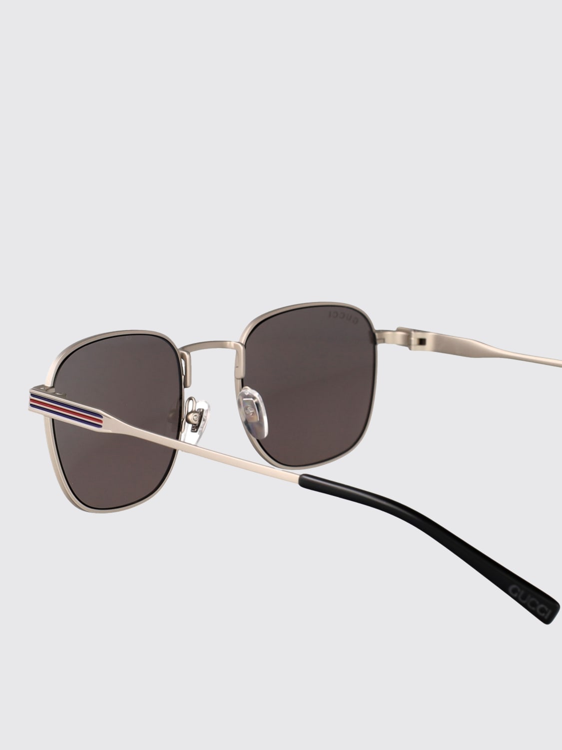 GUCCI SUNGLASSES: Sunglasses men Gucci, Silver - Img 4