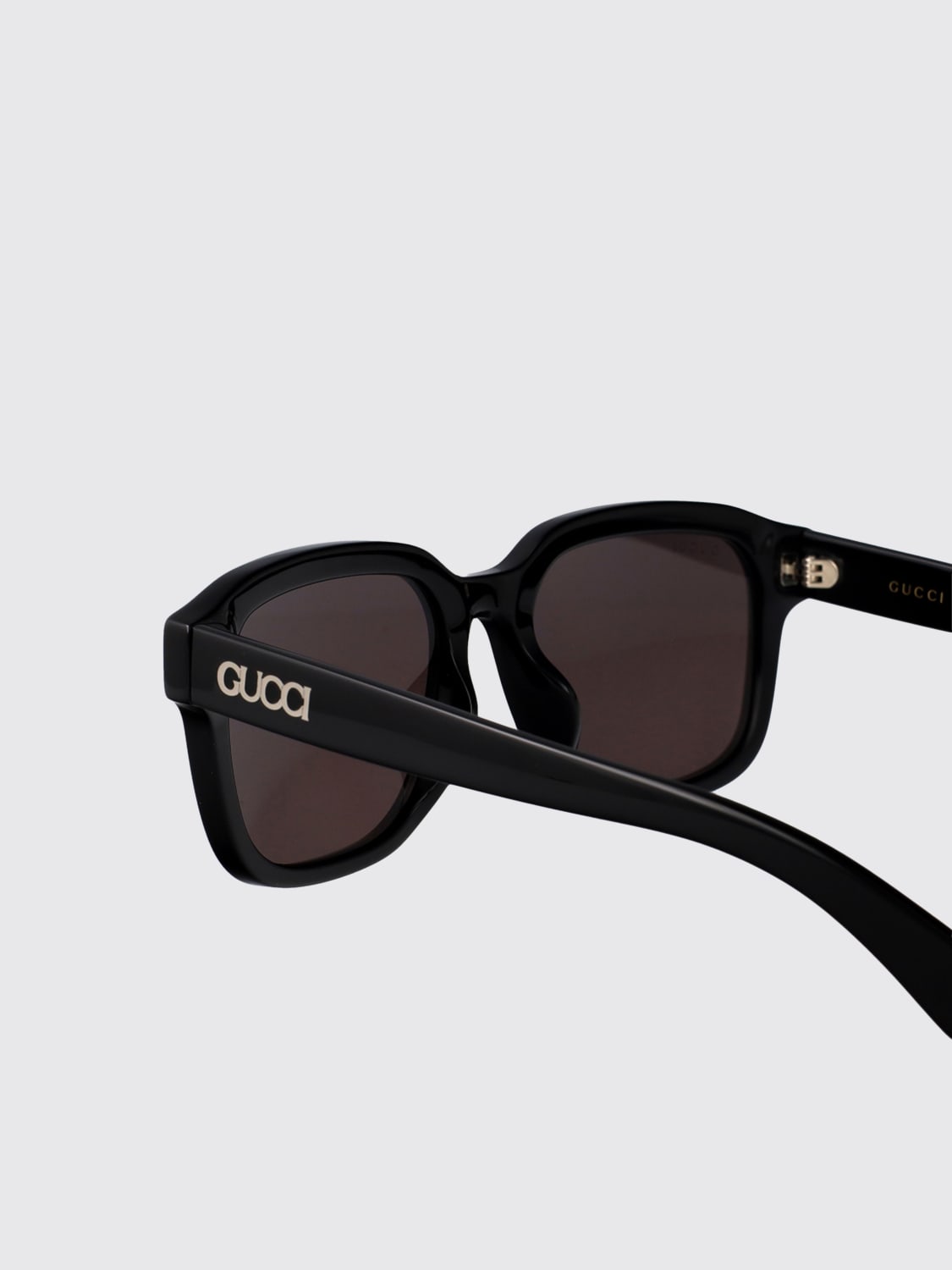 GUCCI SUNGLASSES: Sunglasses men Gucci, Black - Img 4
