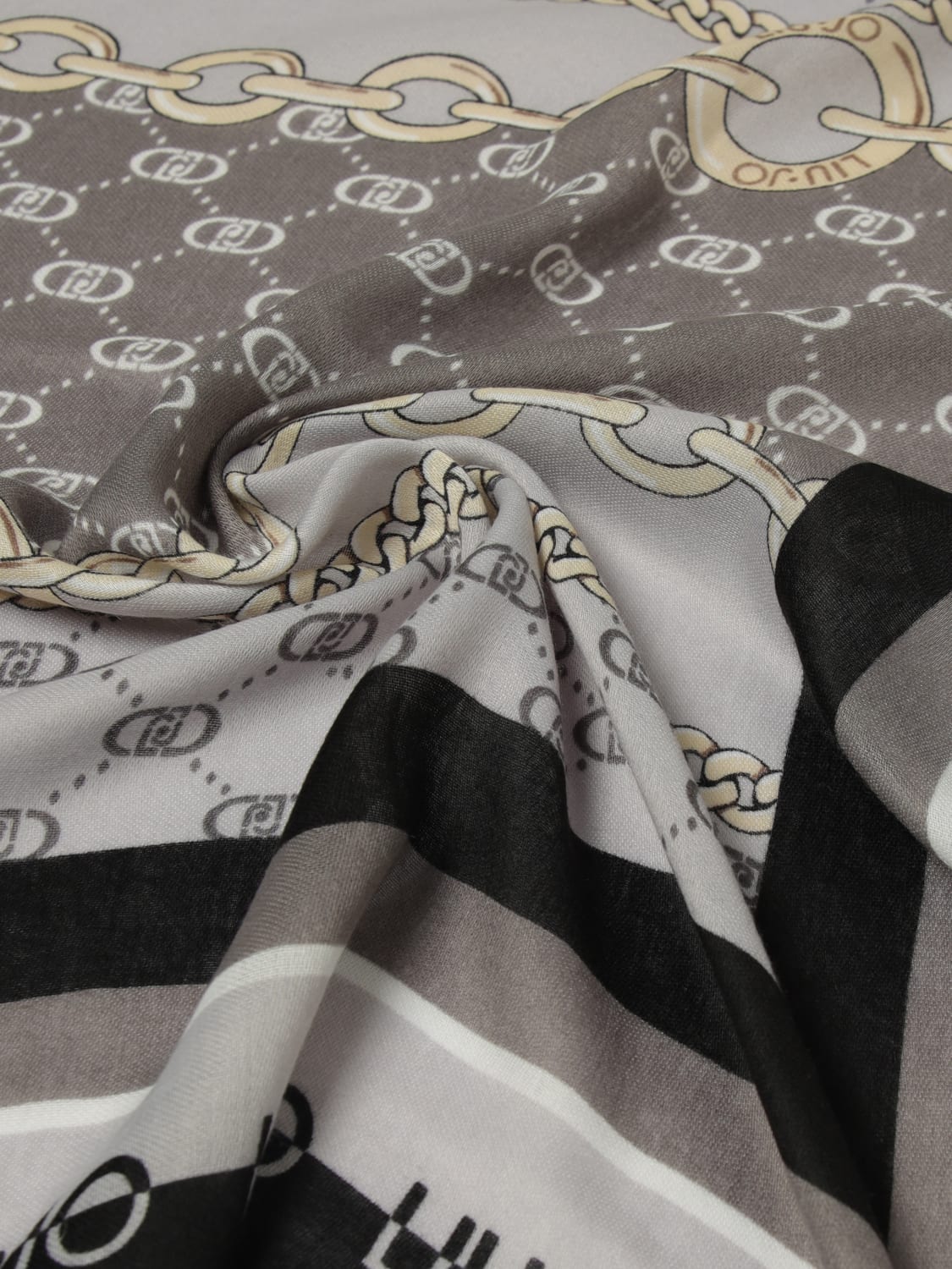 LIU JO NECK SCARF: Neck scarf woman Liu Jo, Black - Img 3