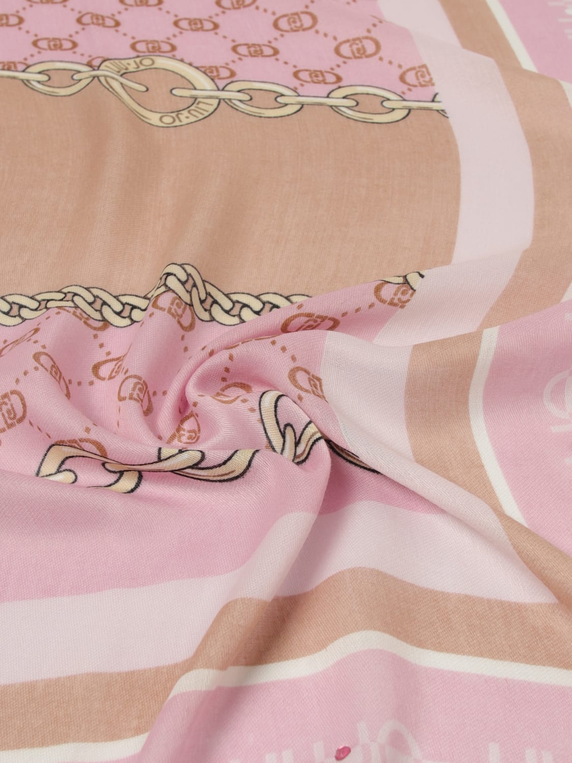 LIU JO 丝巾: 丝巾 女士 Liu Jo, 淡紫色 - Img 3