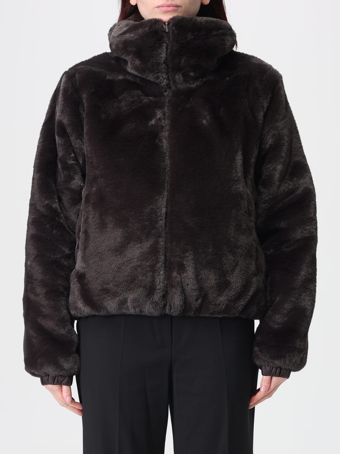 SAVE THE DUCK JACKET: Jacket woman Save The Duck, Brown - Img 1