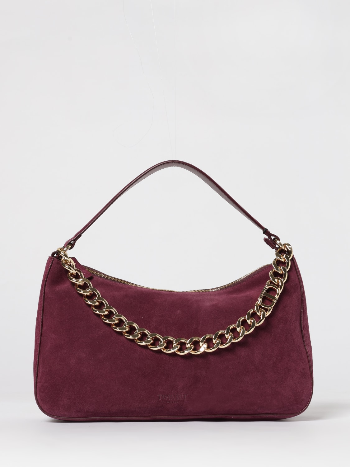 TWINSET SHOULDER BAG: Shoulder bag woman Twinset, Red Purple - Img 1