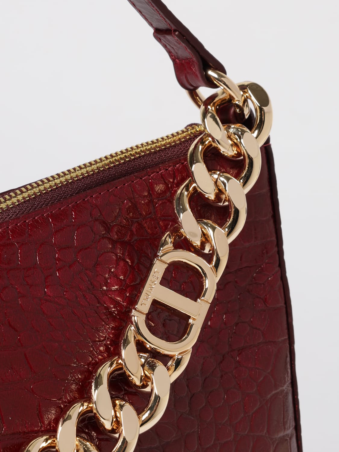 TWINSET HANDBAG: Shoulder bag woman Twinset, Red - Img 3