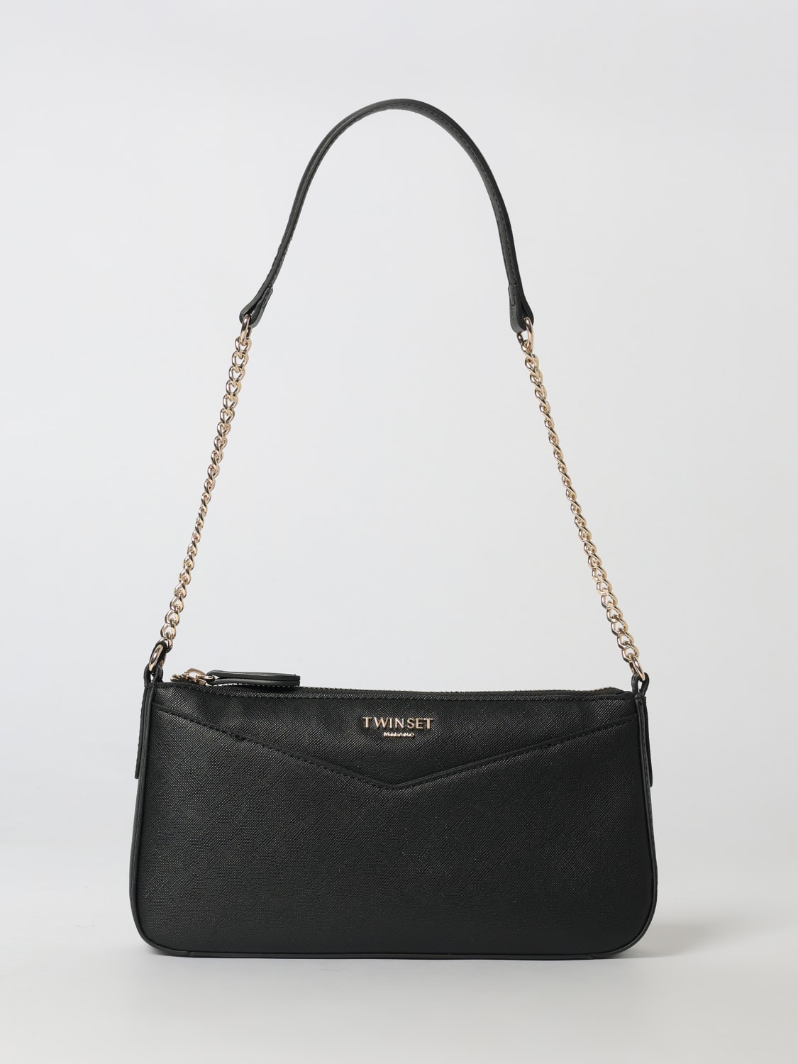 TWINSET MINI BAG: Shoulder bag woman Twinset, Black - Img 1