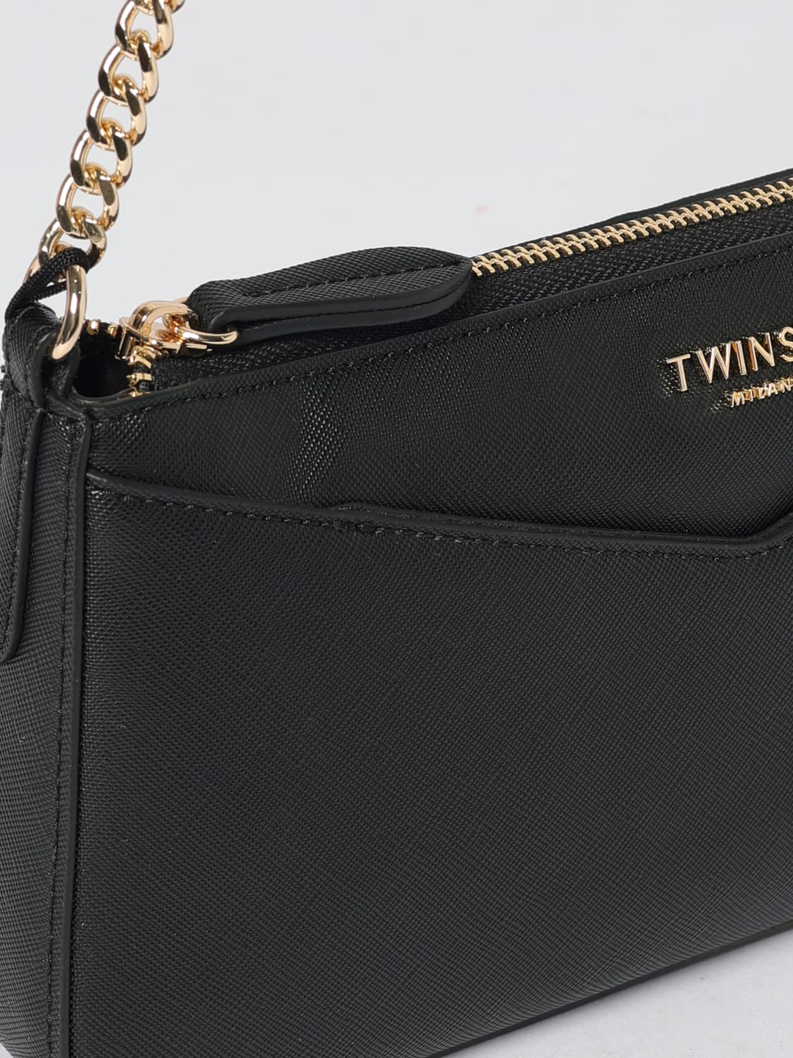 TWINSET MINI BAG: Shoulder bag woman Twinset, Black - Img 3