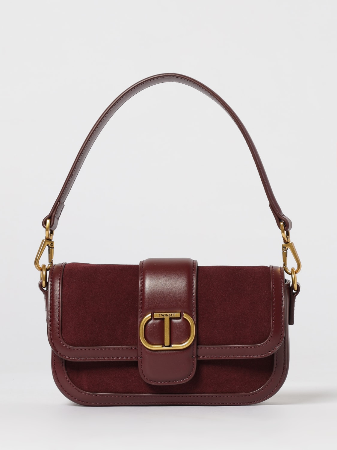 TWINSET MINITASCHE: Schultertasche damen Twinset, Violett - Img 1