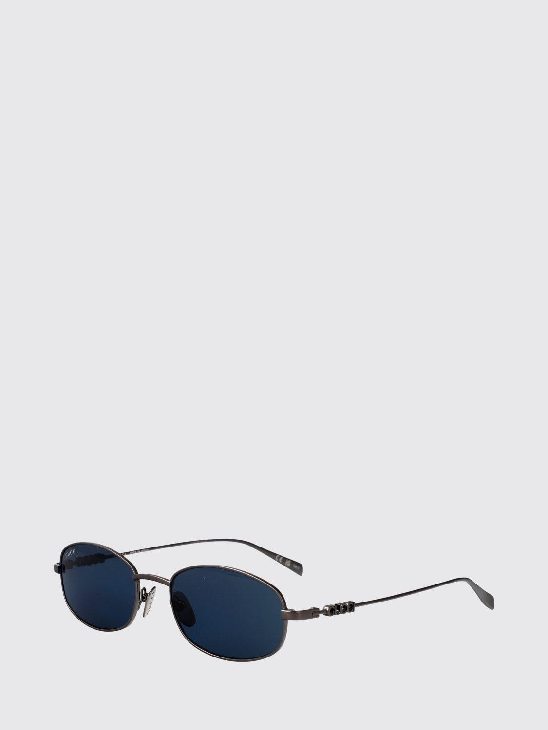 GUCCI SUNGLASSES: Sunglasses men Gucci, Silver - Img 1