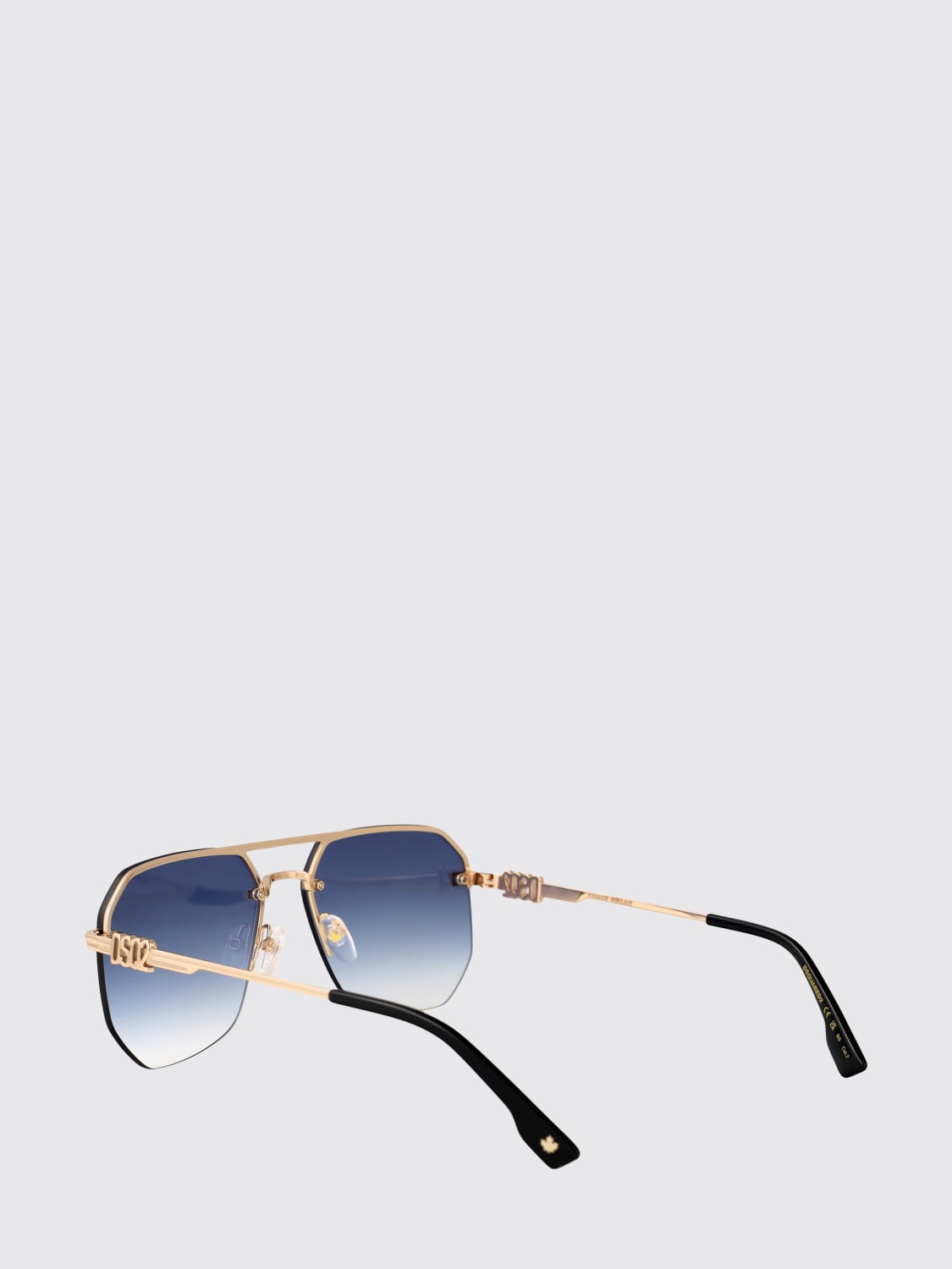 DSQUARED2 SUNGLASSES: Sunglasses men Dsquared2, Gold - Img 3