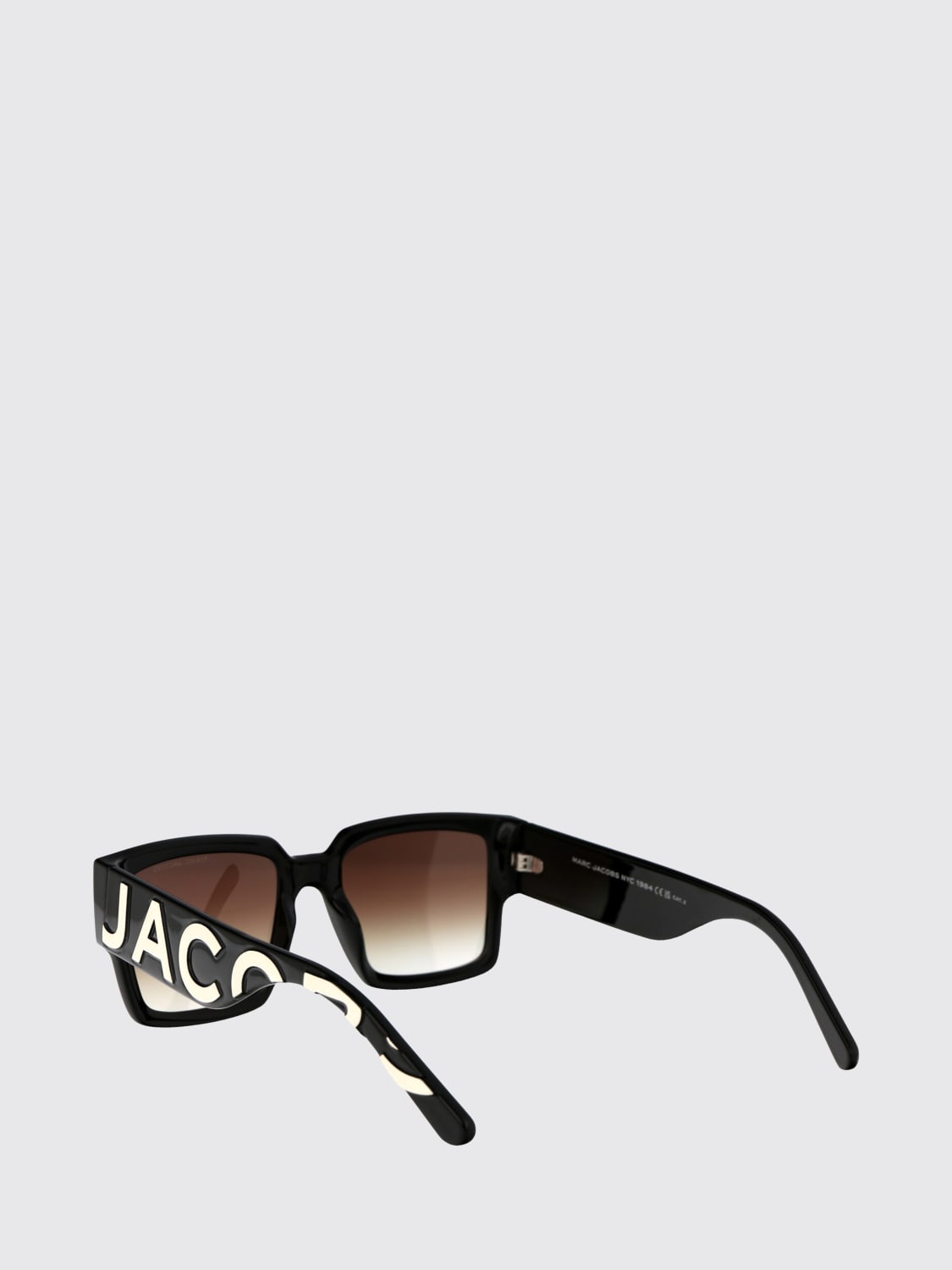 MARC JACOBS SUNGLASSES: Sunglasses men Marc Jacobs, Black - Img 3
