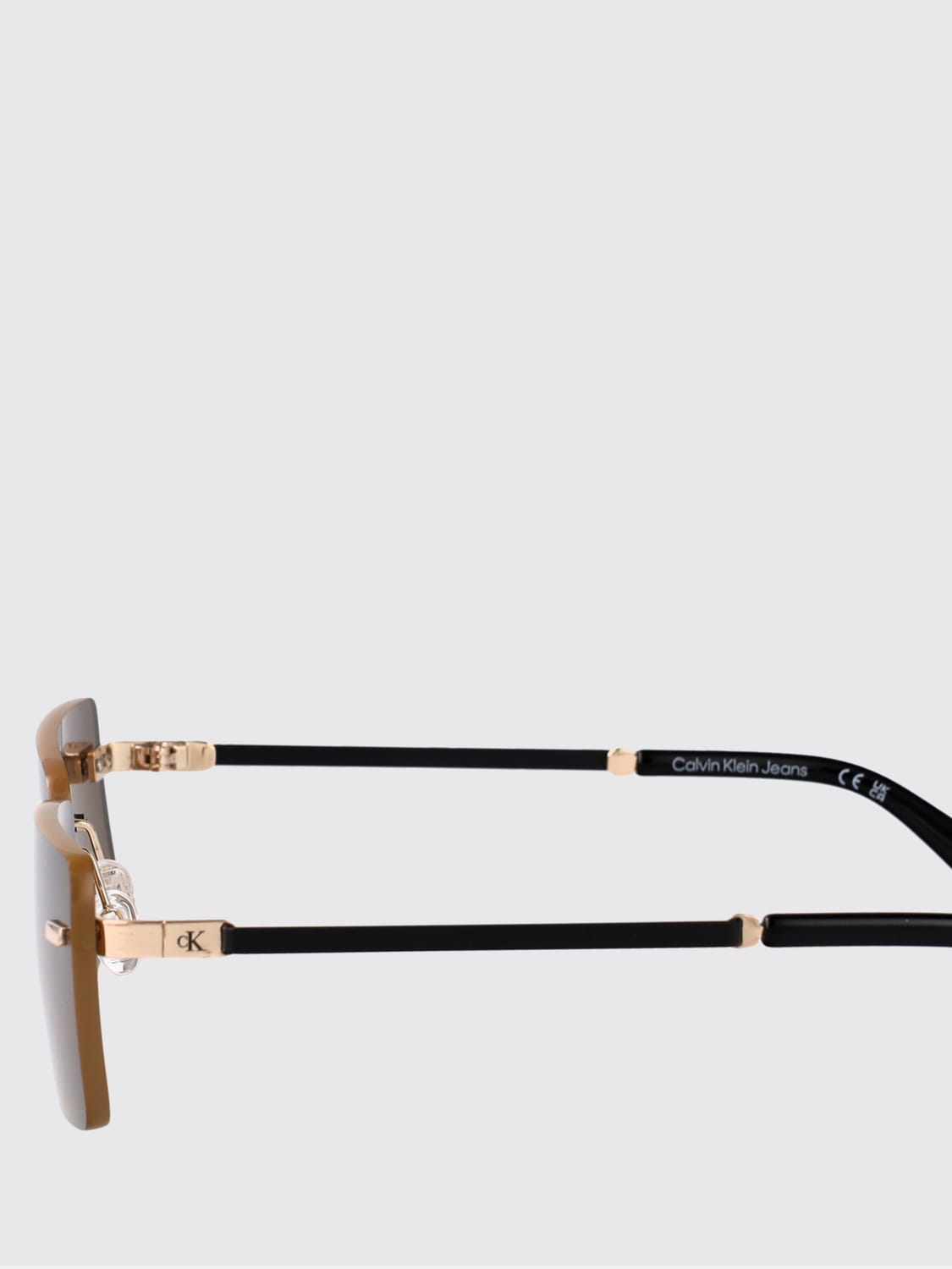 CALVIN KLEIN JEANS SUNGLASSES: Sunglasses men Calvin Klein Jeans, Gold - Img 4