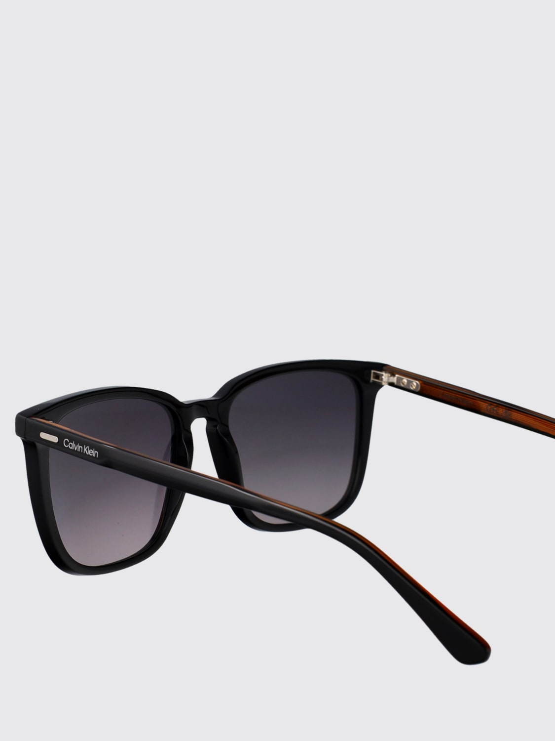 CALVIN KLEIN SUNGLASSES: Sunglasses men Calvin Klein, Black - Img 3