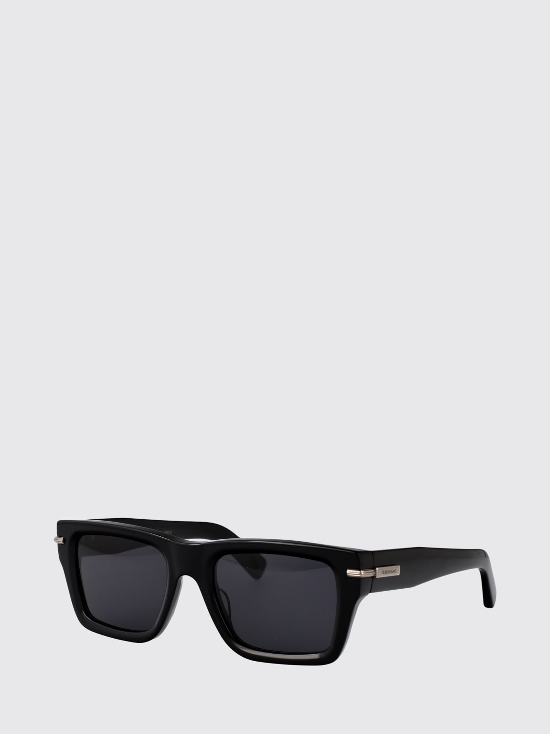 FERRAGAMO SUNGLASSES: Sunglasses men Ferragamo, Black - Img 1