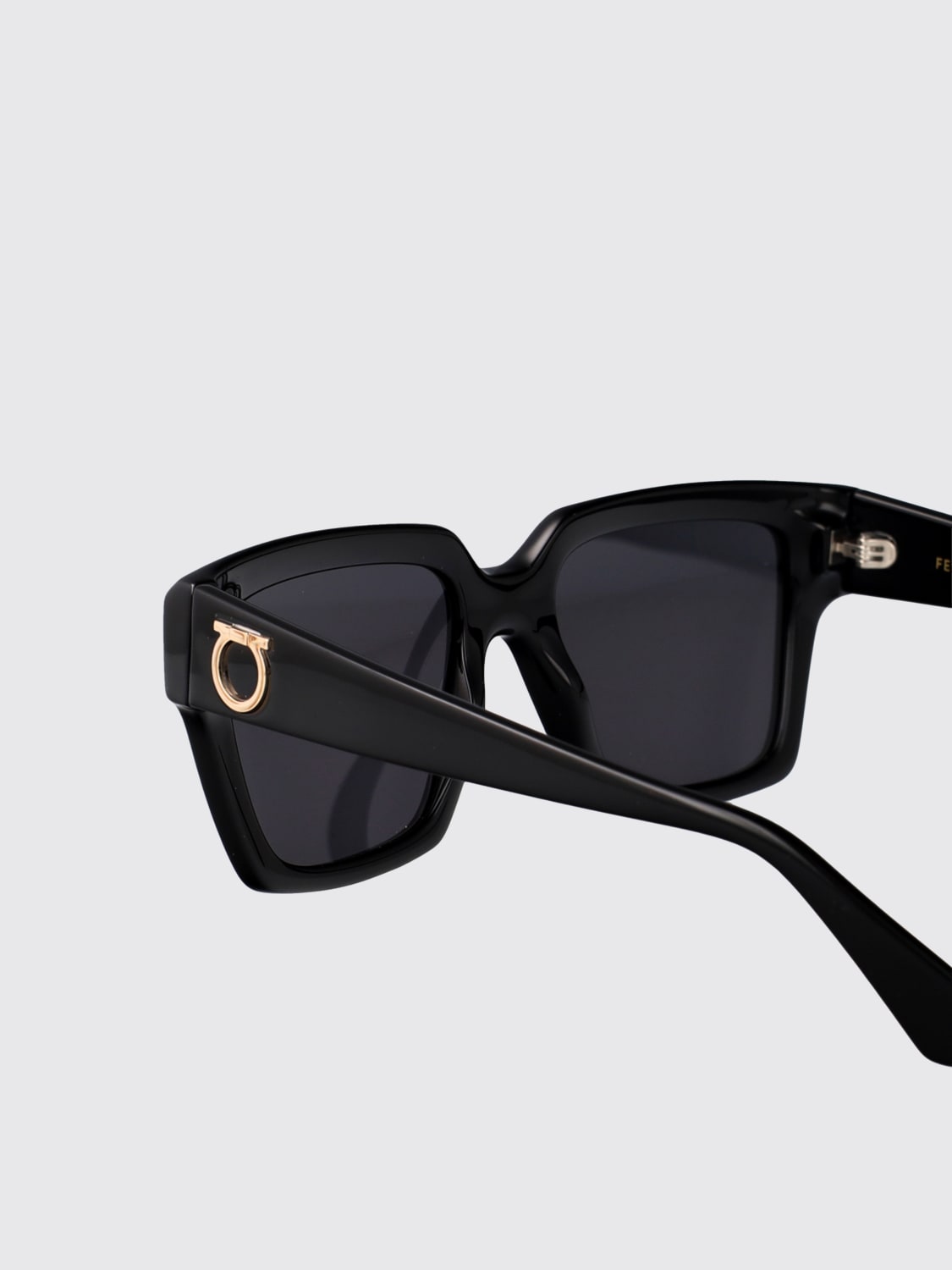 FERRAGAMO SUNGLASSES: Sunglasses woman Ferragamo, Black - Img 4