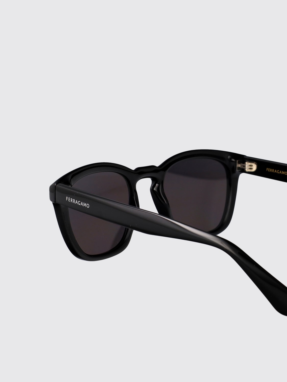 FERRAGAMO SUNGLASSES: Sunglasses men Ferragamo, Black - Img 4