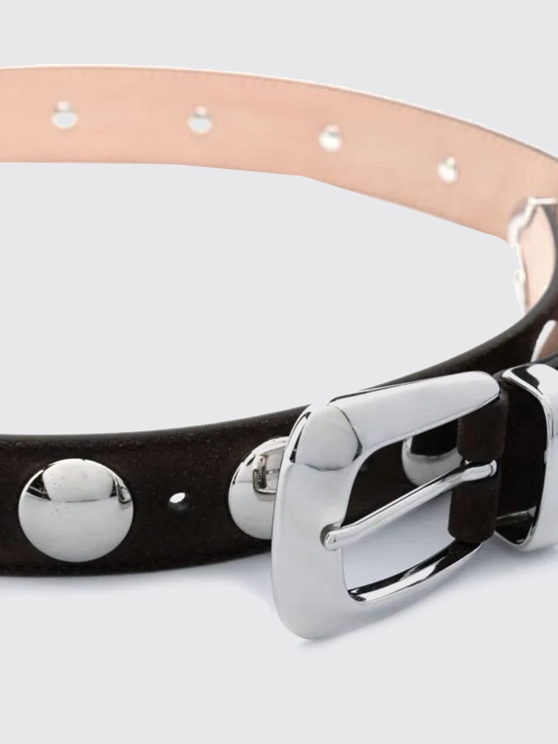 KHAITE BELT: Belt woman Khaite, Coffee - Img 2