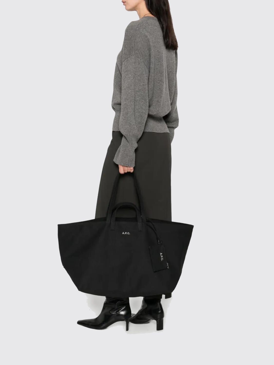 A.P.C. SCHULTERTASCHE: Schultertasche damen A.P.C., Schwarz - Img 2