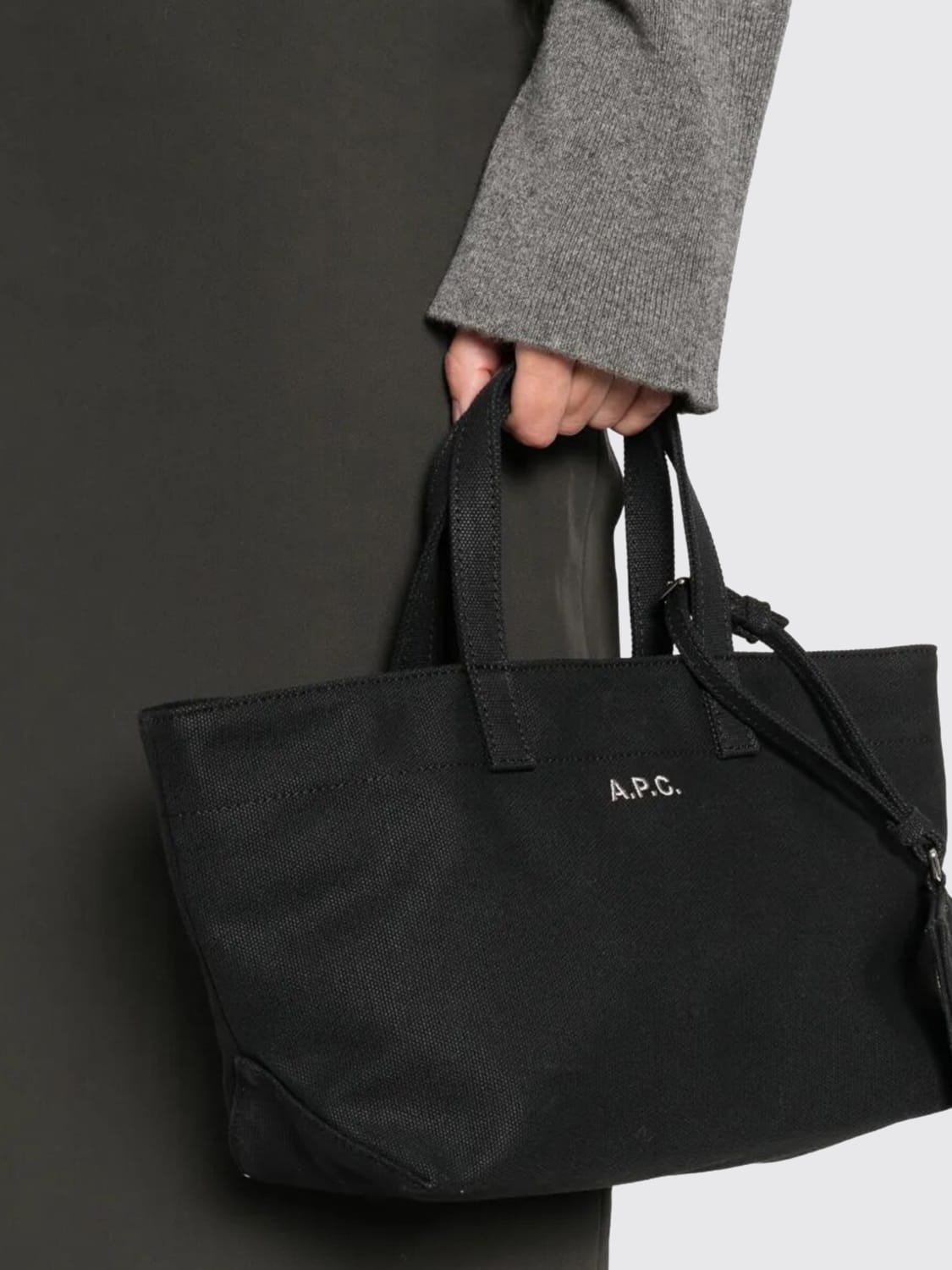 A.P.C. BORSA A MANO: Borsa a spalla donna A.P.C., Nero - Img 2