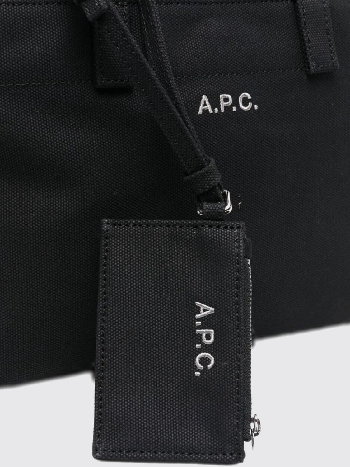 A.P.C. BORSA A MANO: Borsa a spalla donna A.P.C., Nero - Img 4
