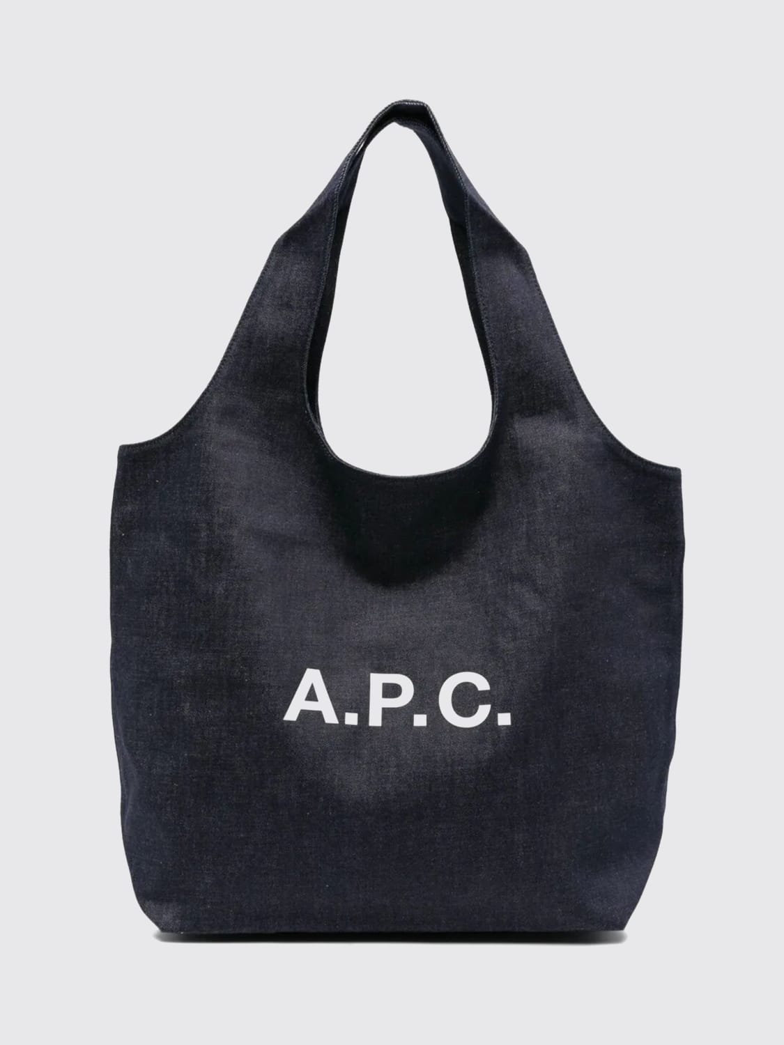 A.P.C. SHOULDER BAG: Shoulder bag woman A.P.C., Indigo - Img 1