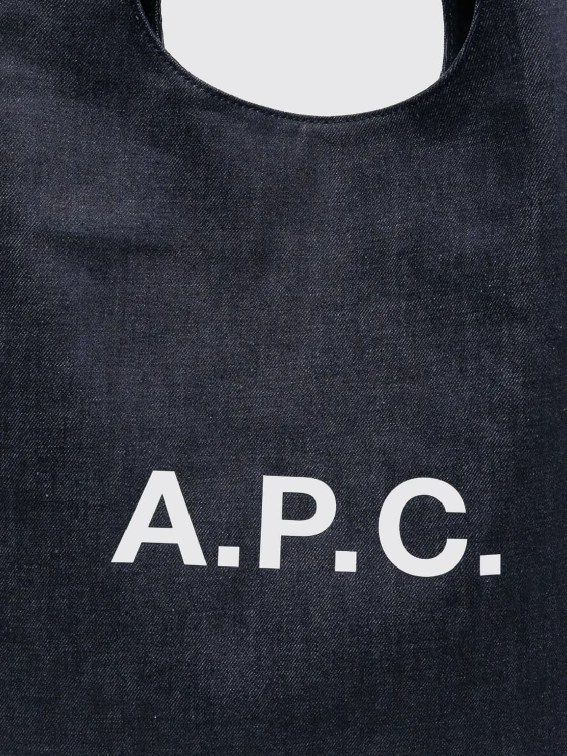 A.P.C. SHOULDER BAG: Shoulder bag woman A.P.C., Indigo - Img 4